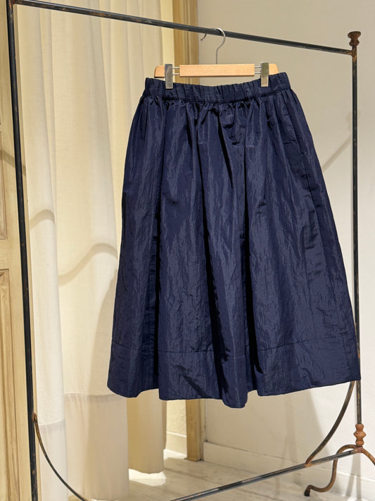 W SKIRT - APUNTOB - Navy Blue