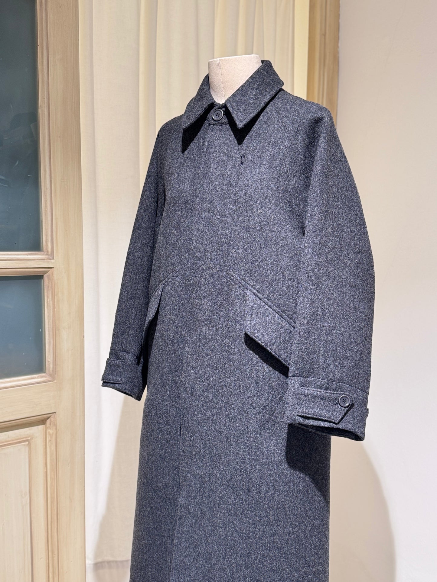 W Tyrell Trench Coat - YOU MUST CREATE - Grey