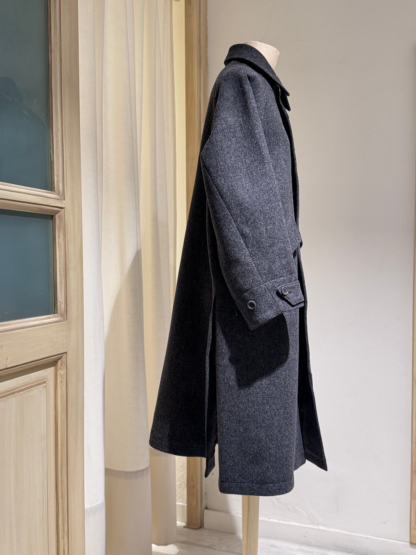 W Tyrell Trench Coat - YOU MUST CREATE - Grey