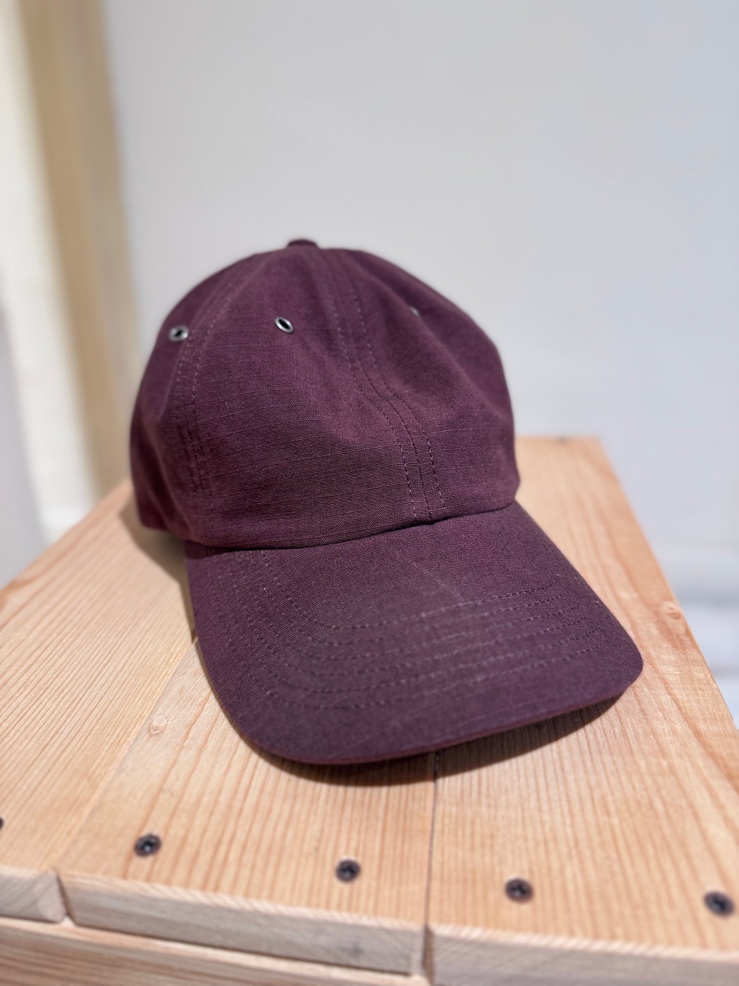 M Cotton Ripstop 6-Panel Cap - NORSE PROJECTS - Mahogany