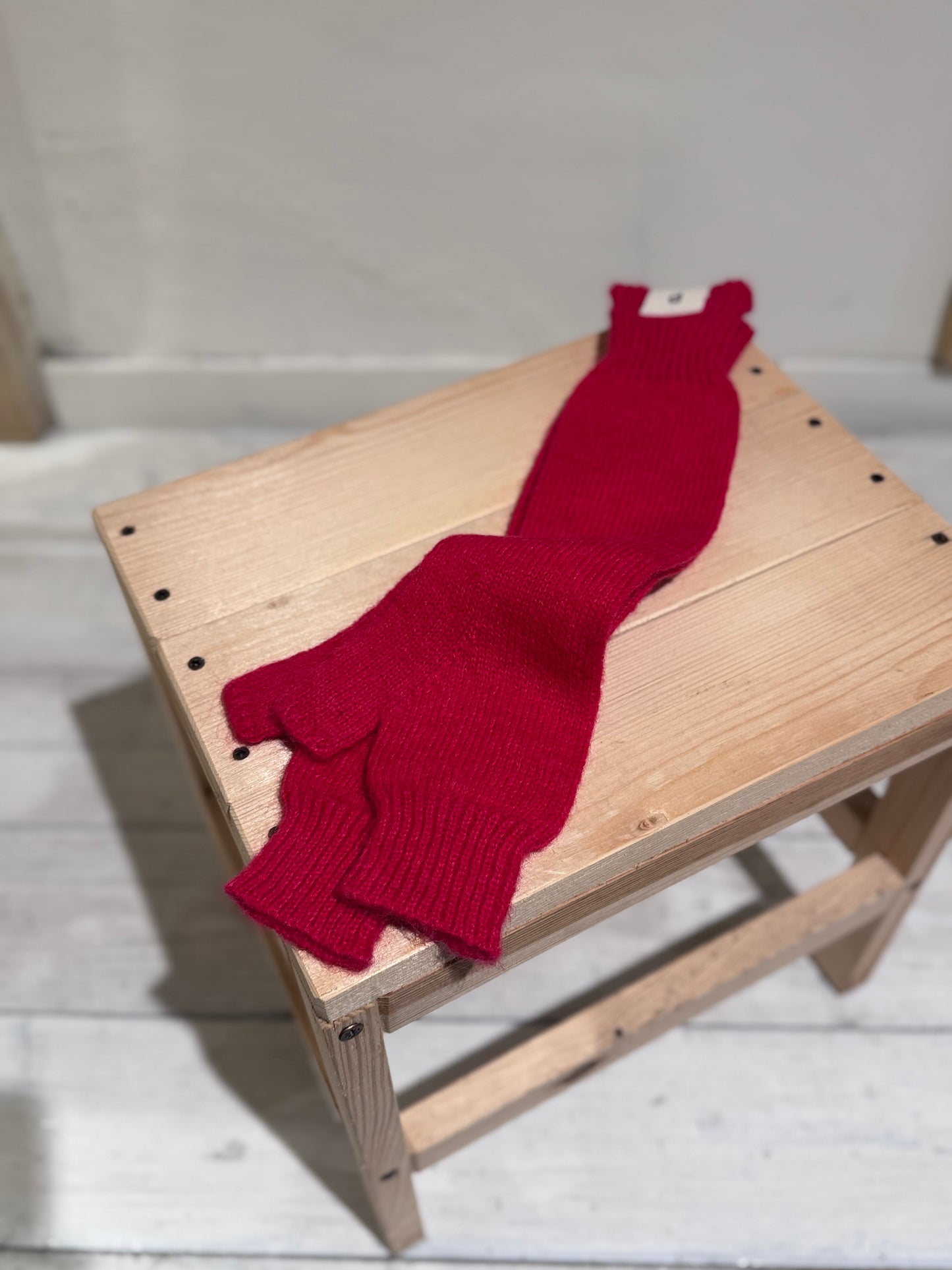 W NO FINGER GLOVES - PCNQ - RED