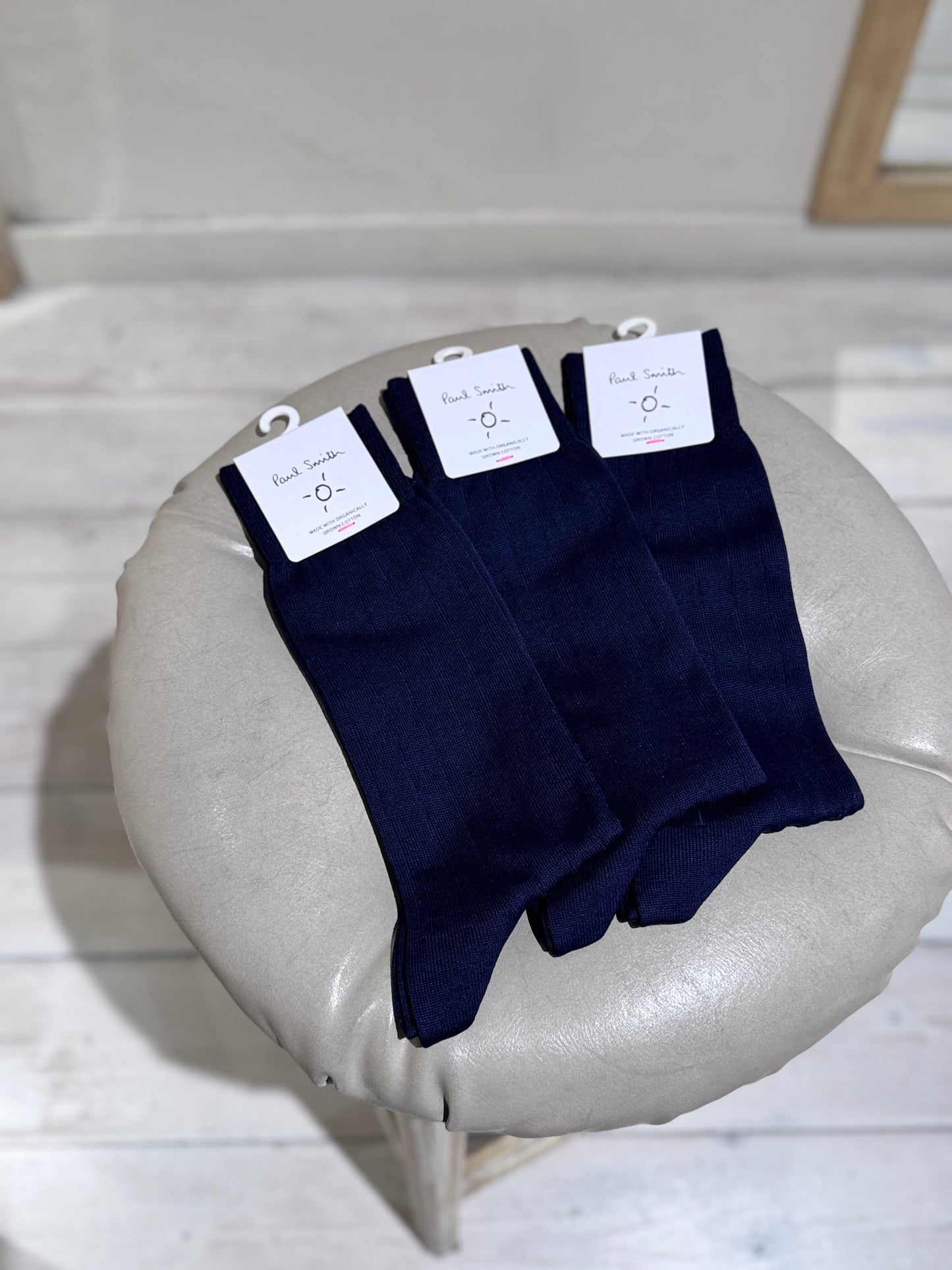 M CLASSIC RIB SOCK - PAUL SMITH - NAVY BLUE