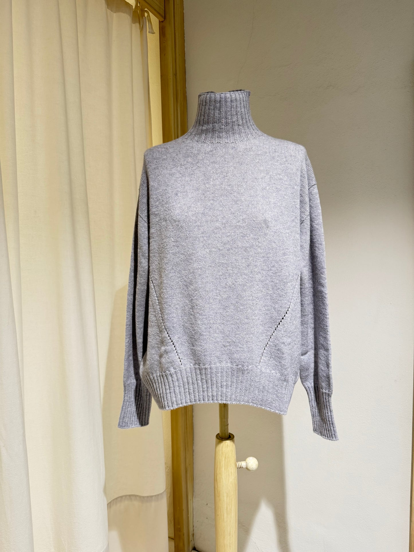 W TEFE KNIT - PHIILI - LIGHT GREY