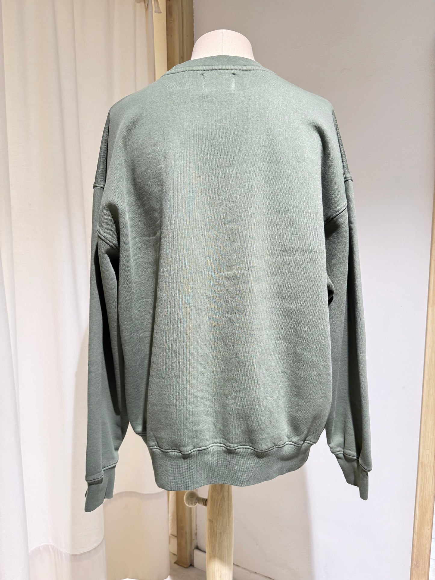 M&W OVERSIZED SWEATSHIRT - COLORFUL STANDARD - Dusty Olive