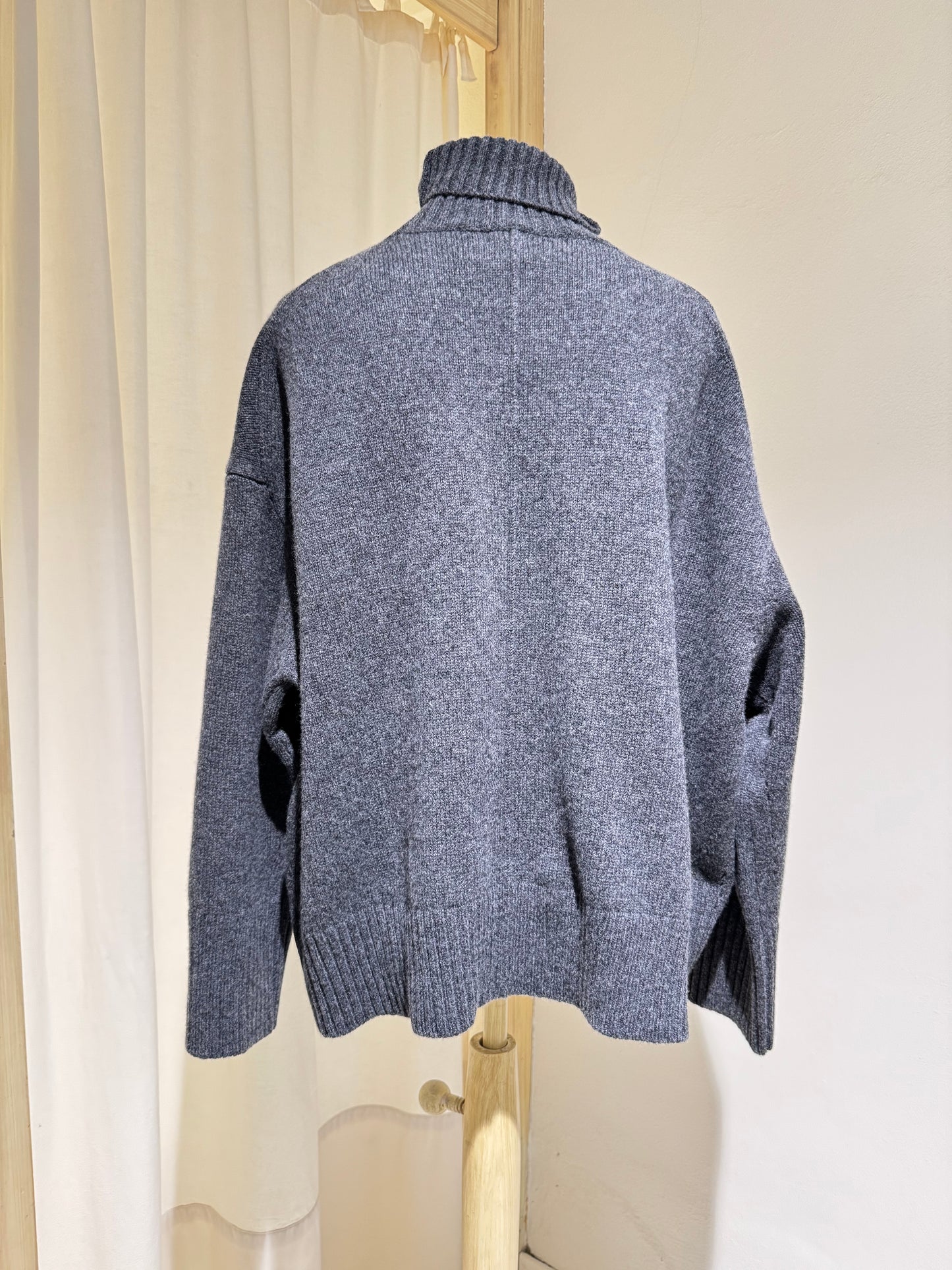 W Maglione dolcevita WILLIAM - SEOUR - Grigio Fumo