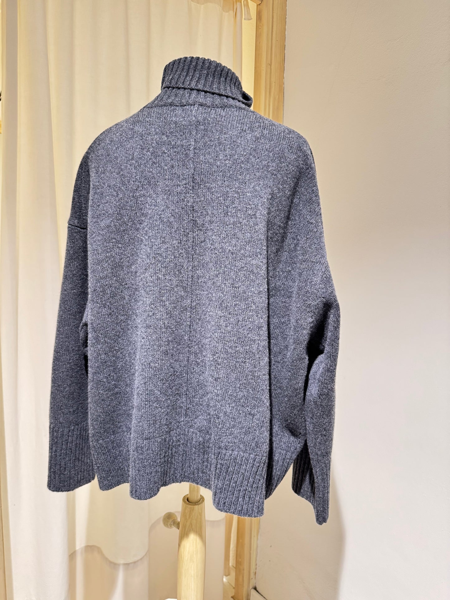 W Maglione dolcevita WILLIAM - SEOUR - Grigio Fumo