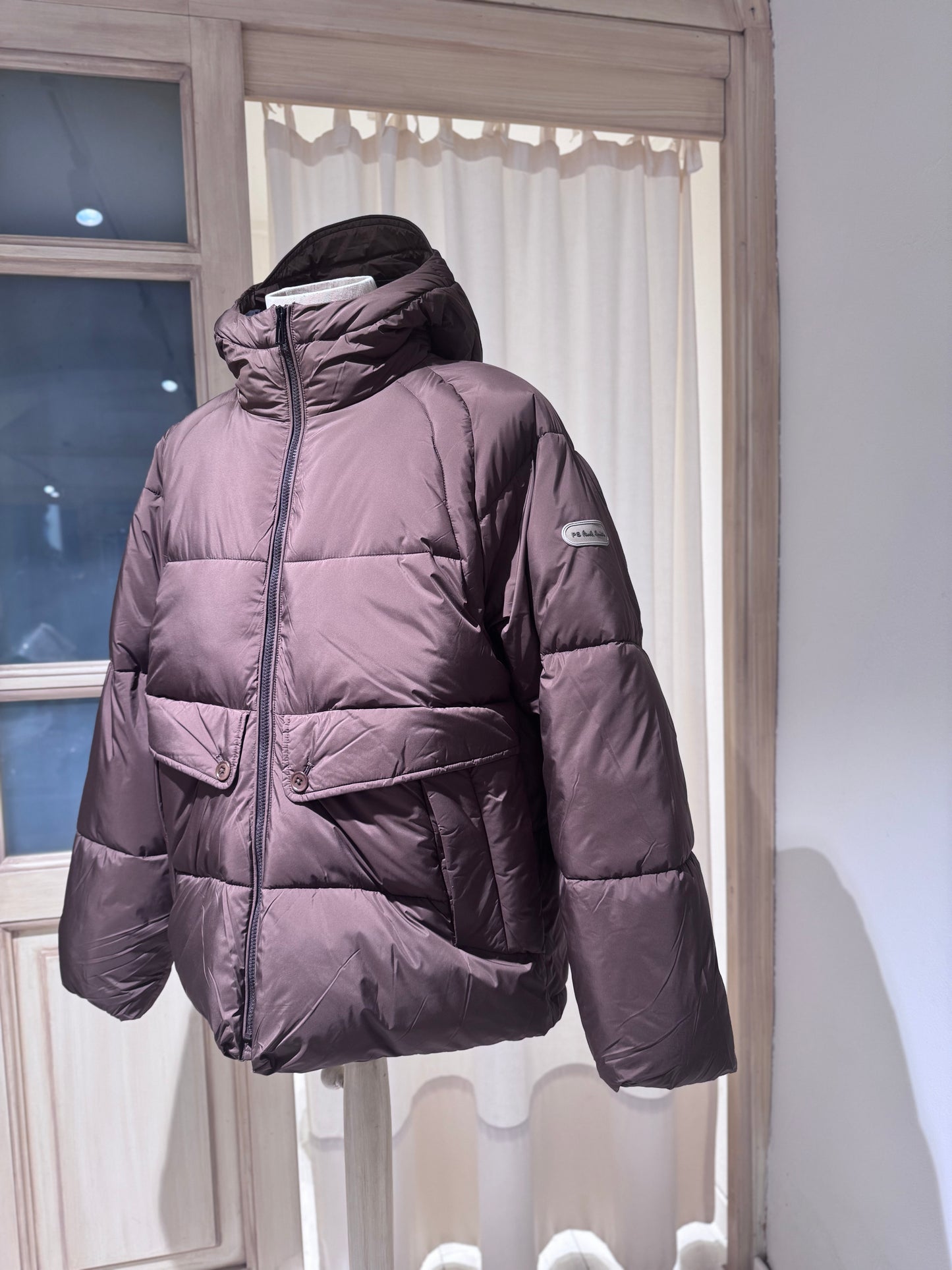 M HOOD PARKA - PS PAUL SMITH - BROWN