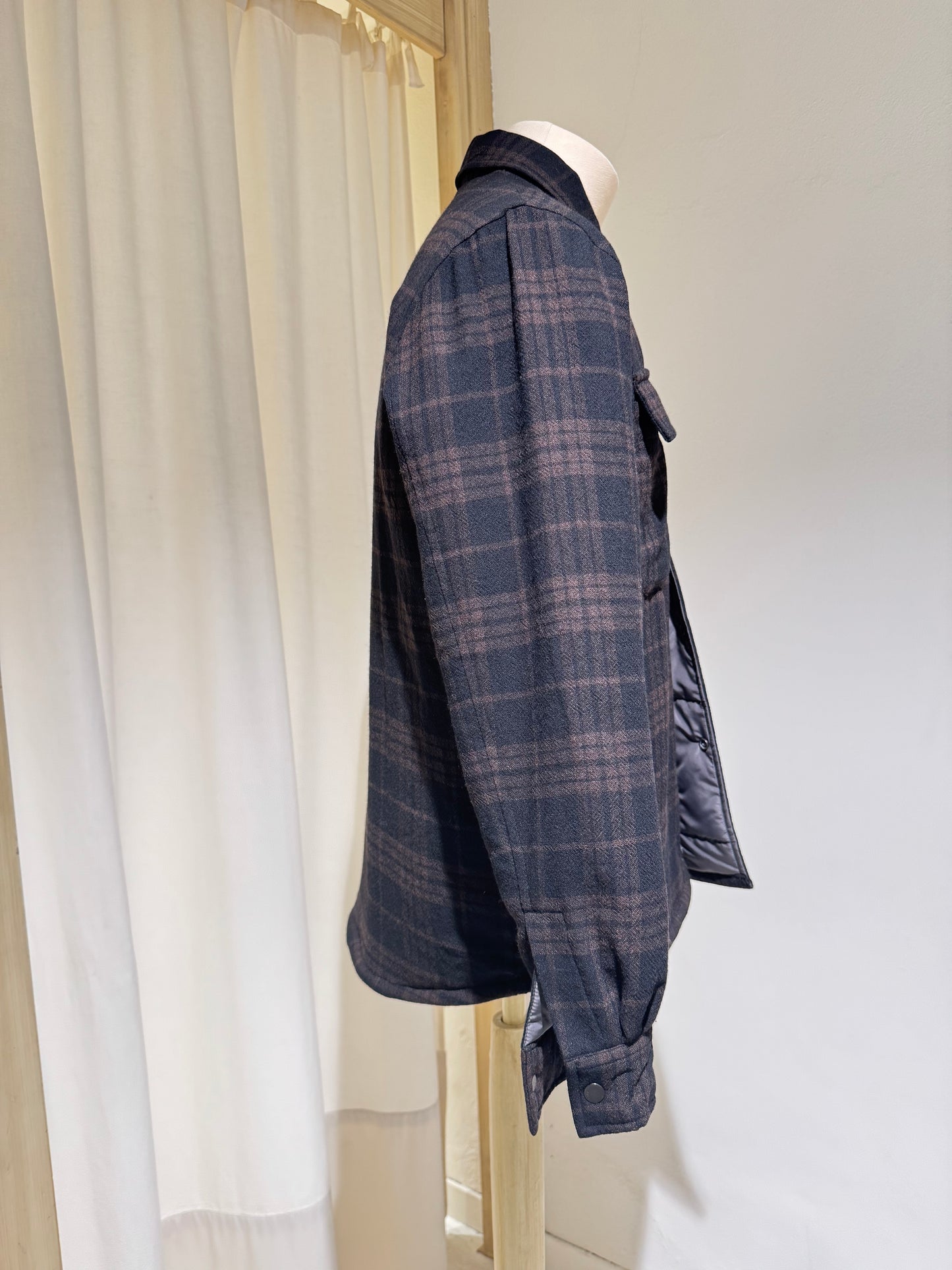 M Hjalmer Insulated Wool Check Overshirt - NORSE PROJECT -