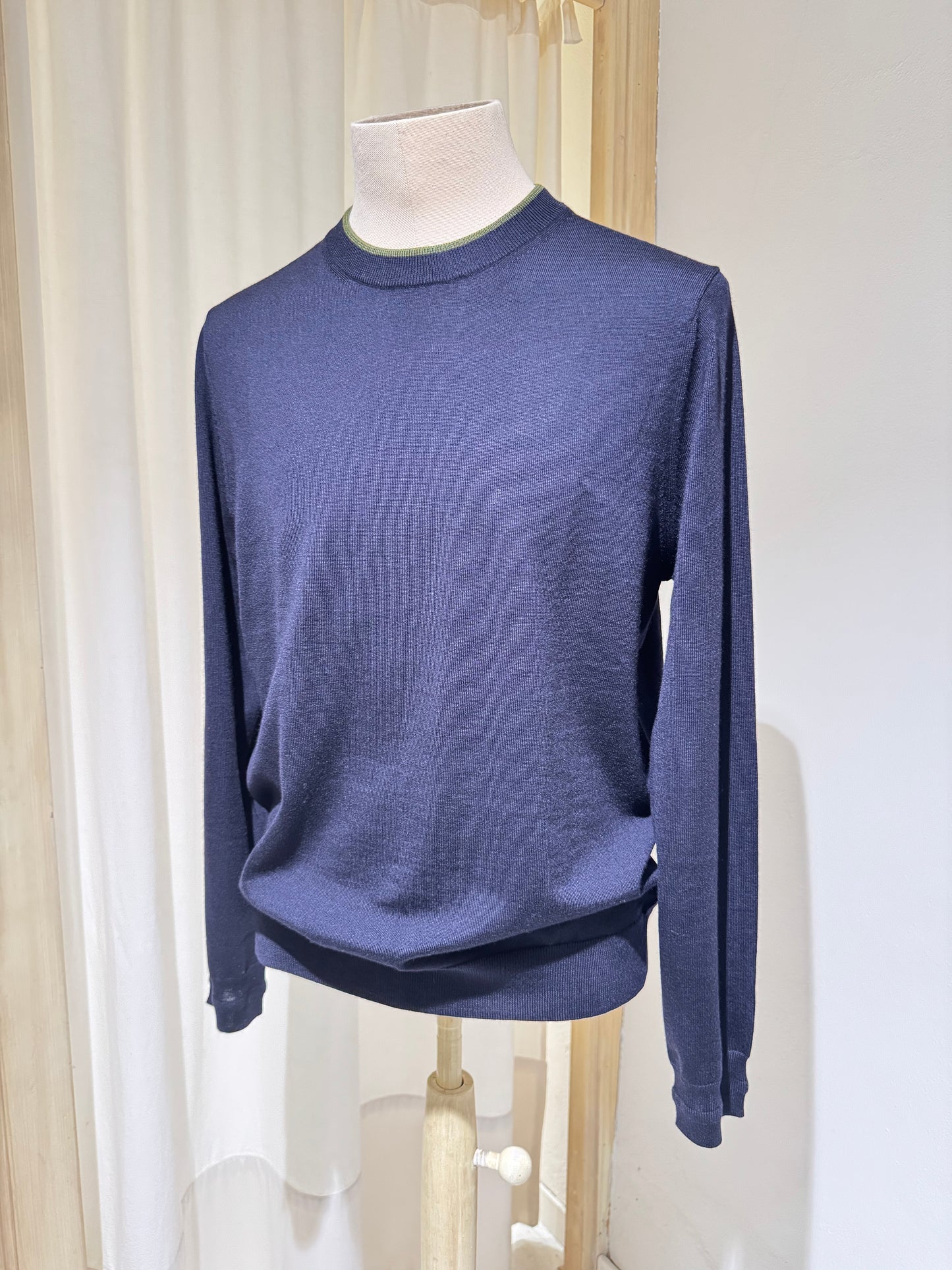 M ROUND NECK - PS PAUL SMITH -  NAVY BLUE