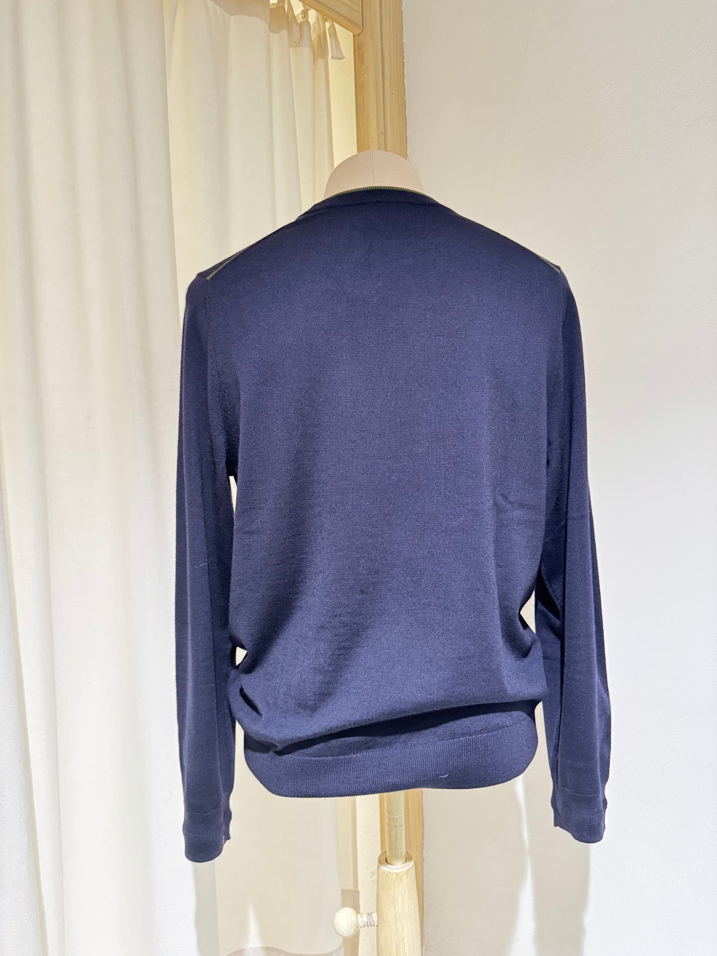 M ROUND NECK - PS PAUL SMITH -  NAVY BLUE