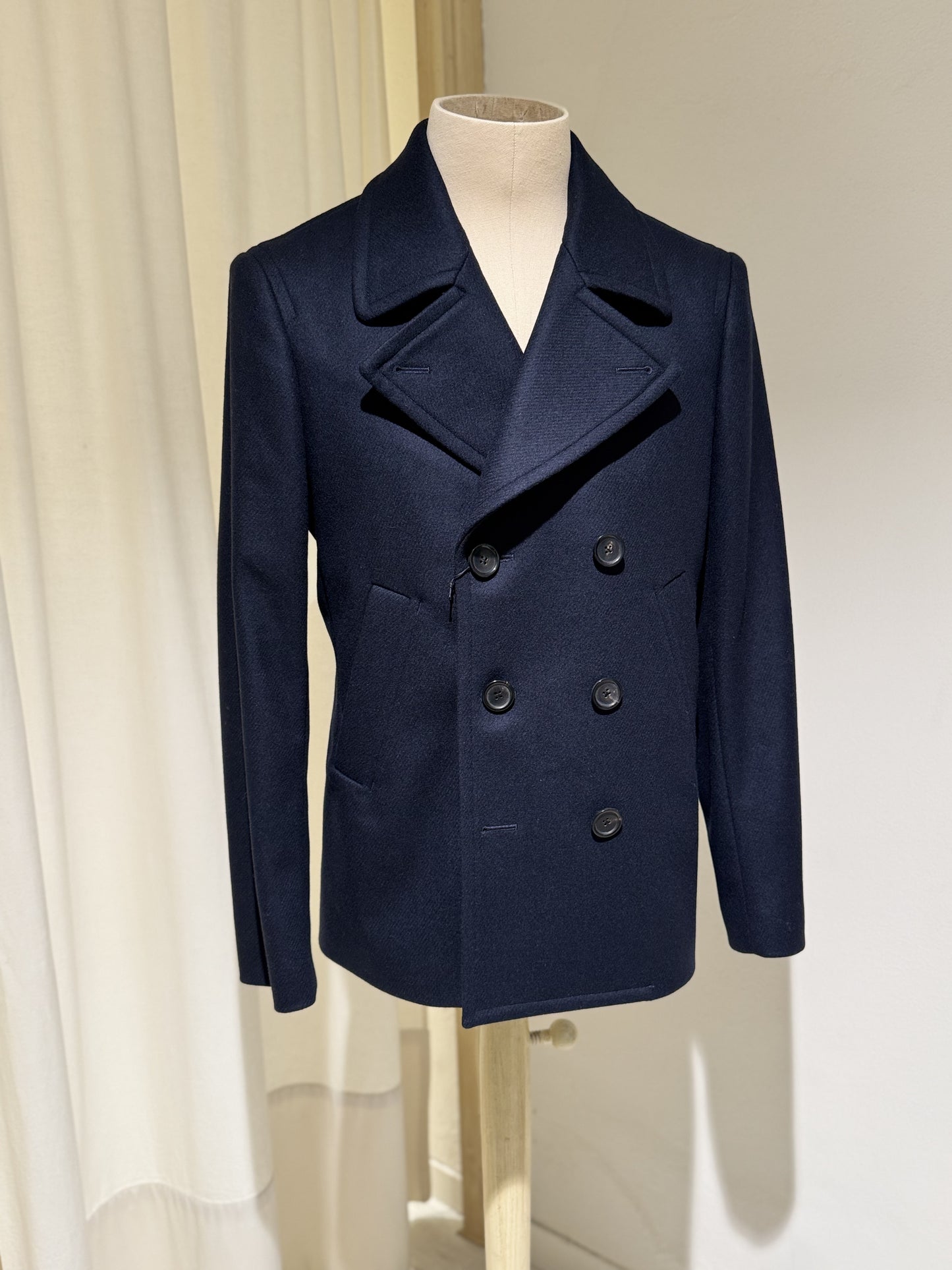 M Peacoat Caban - PS PAUL SMITH - NAVY BLUE