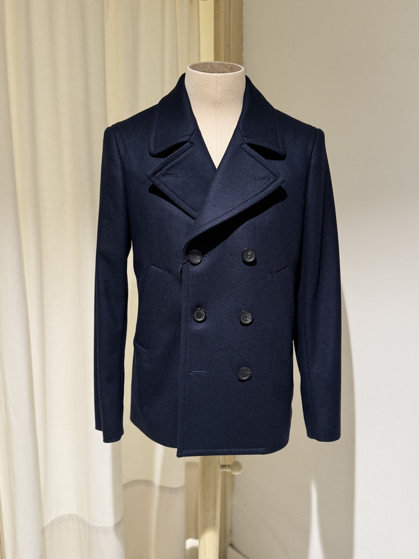 M Peacoat Caban - PS PAUL SMITH - NAVY BLUE