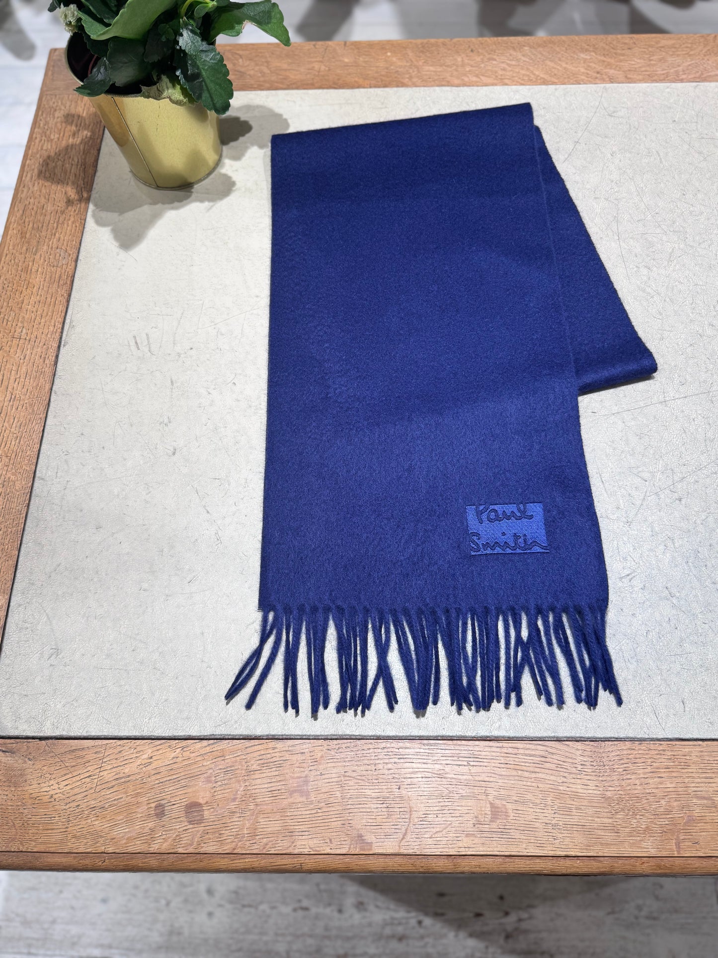 M SCARF CASH - PAUL SMITH - BLUE