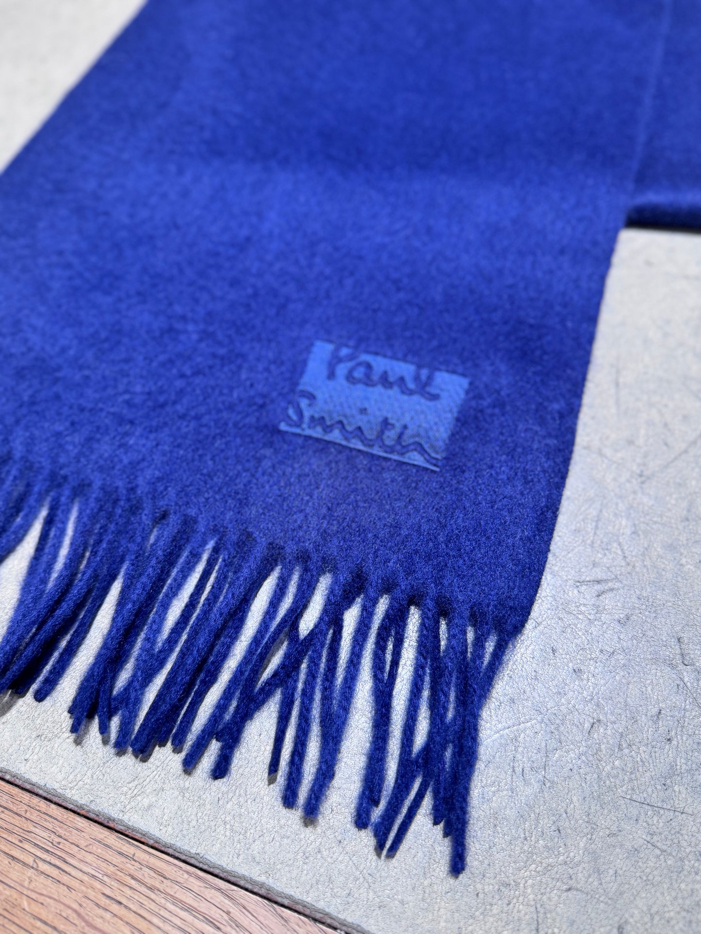 M SCARF CASH - PAUL SMITH - BLUE