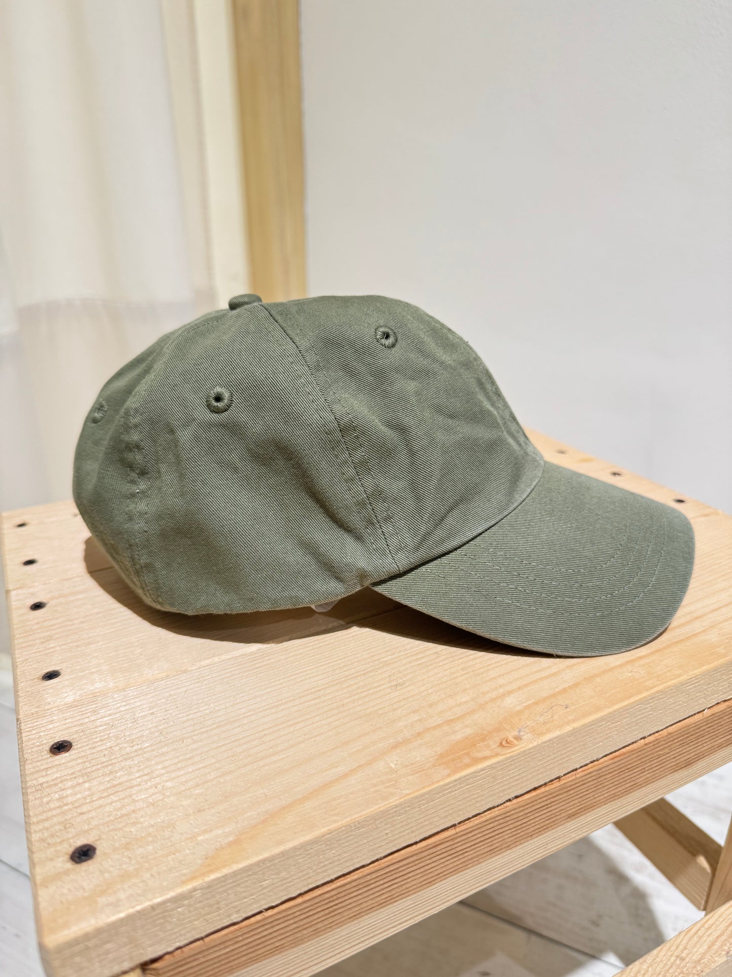 M & W ORGANIC COTTON CAP - COLORFUL STANDARD - DUSTY OLIVE