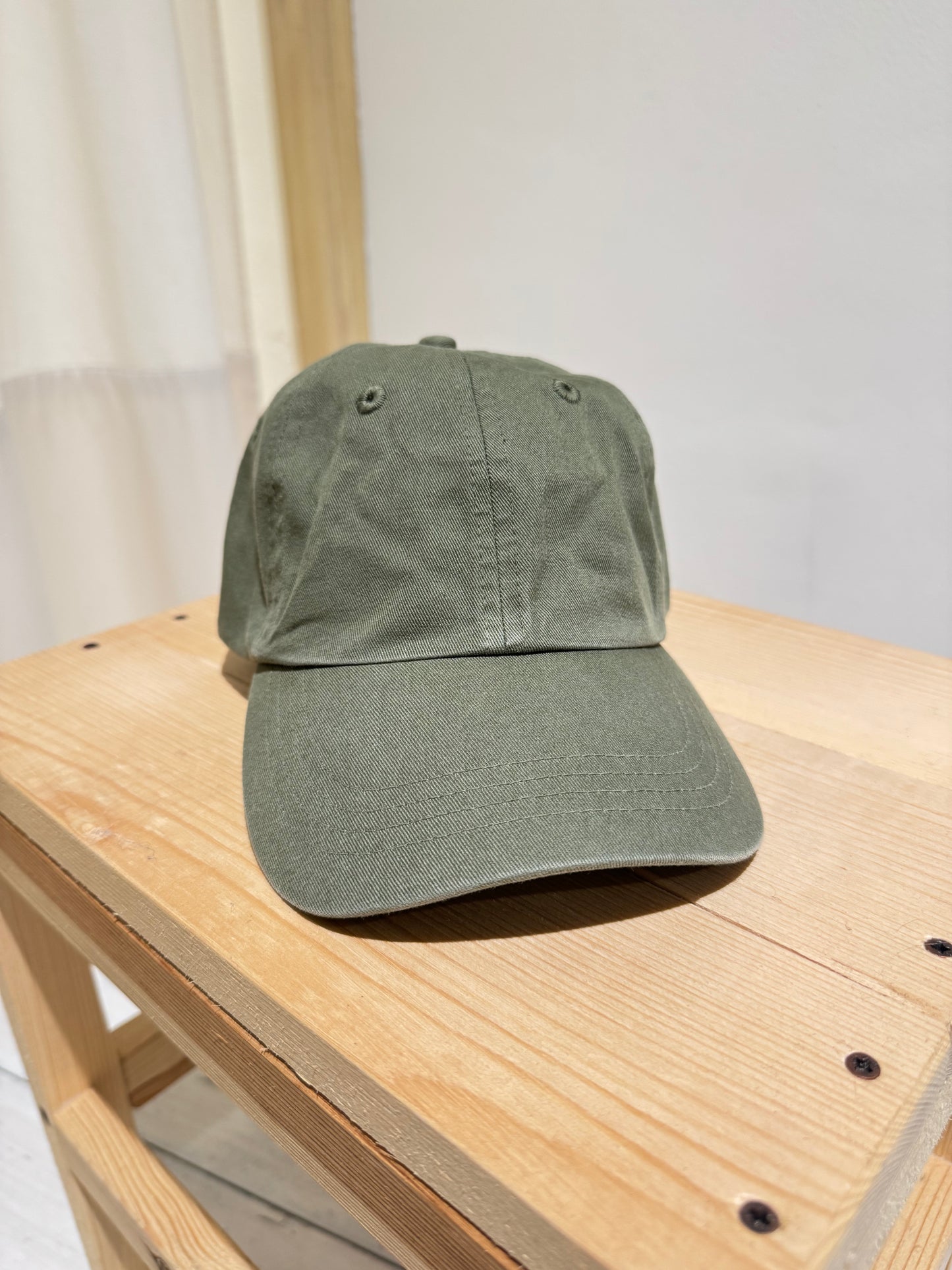 M & W ORGANIC COTTON CAP - COLORFUL STANDARD - DUSTY OLIVE