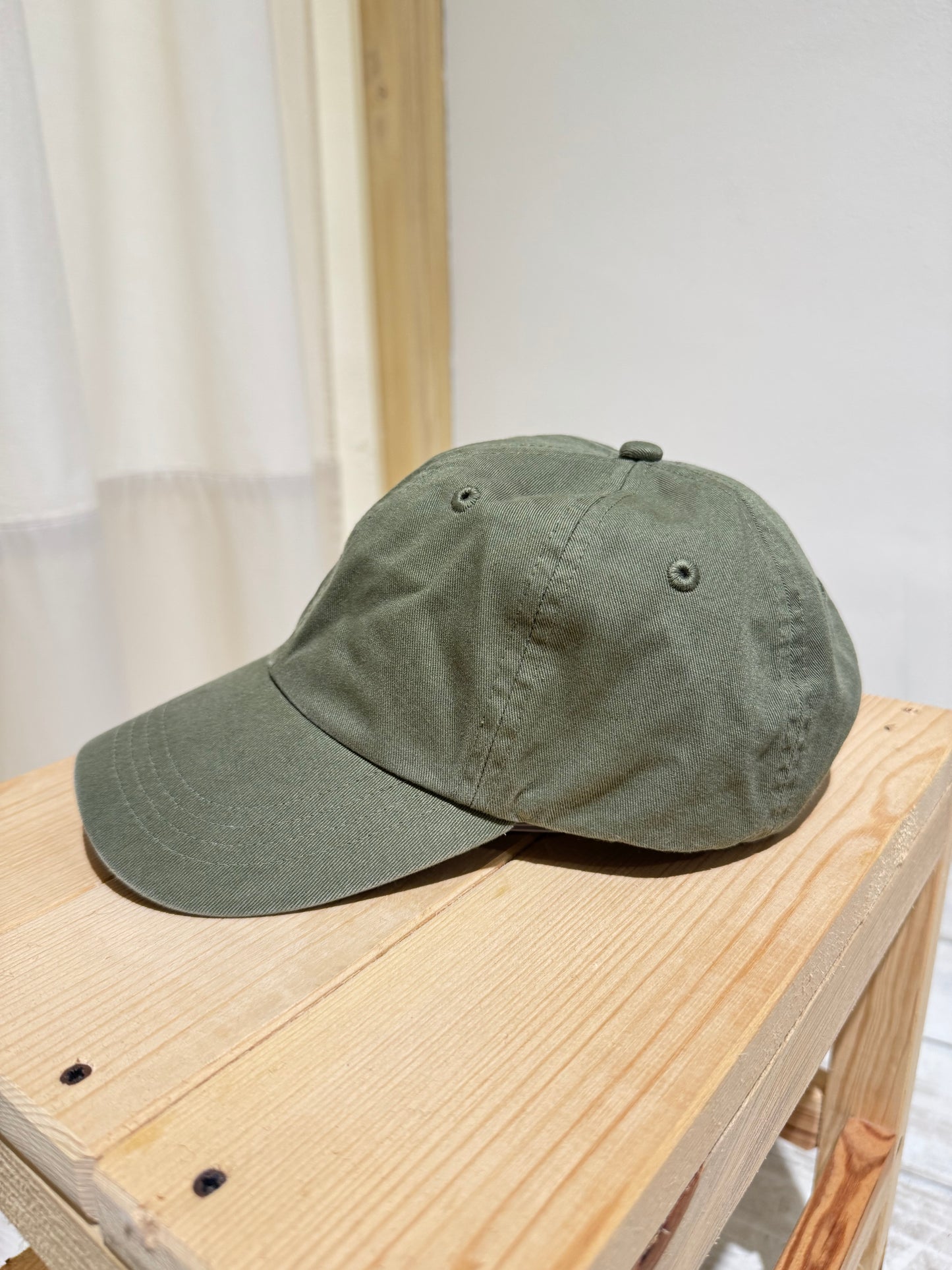 M & W ORGANIC COTTON CAP - COLORFUL STANDARD - DUSTY OLIVE