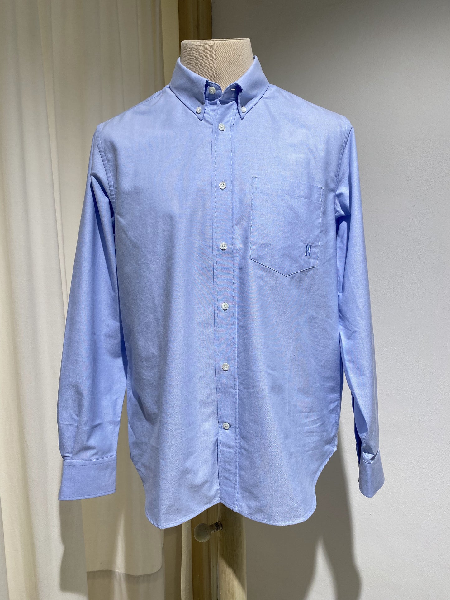 M BOTTON DOWN SHIRT NORSE PROJECTS SKY BLUE