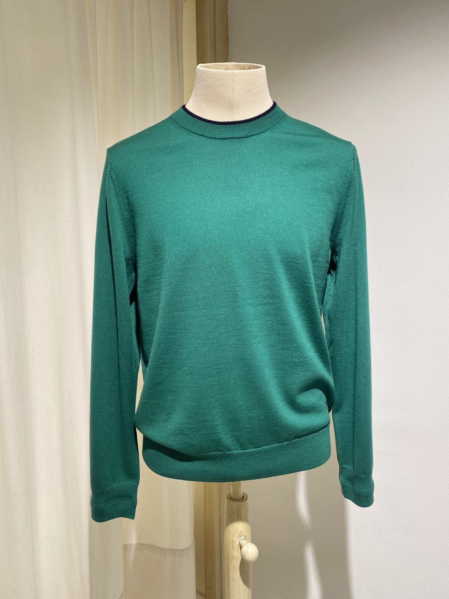 M KNITWEAR ROUND NECK PS PAUL SMITH PINE GREEN