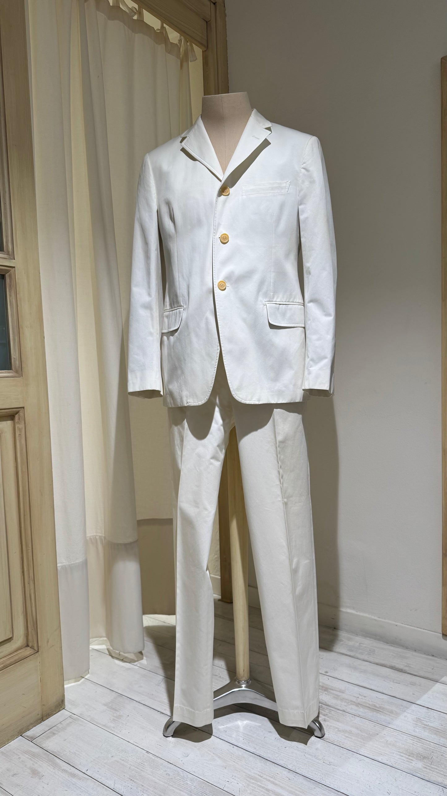 M - Suit - PS PAUL SMITH - Year 2001 -  White