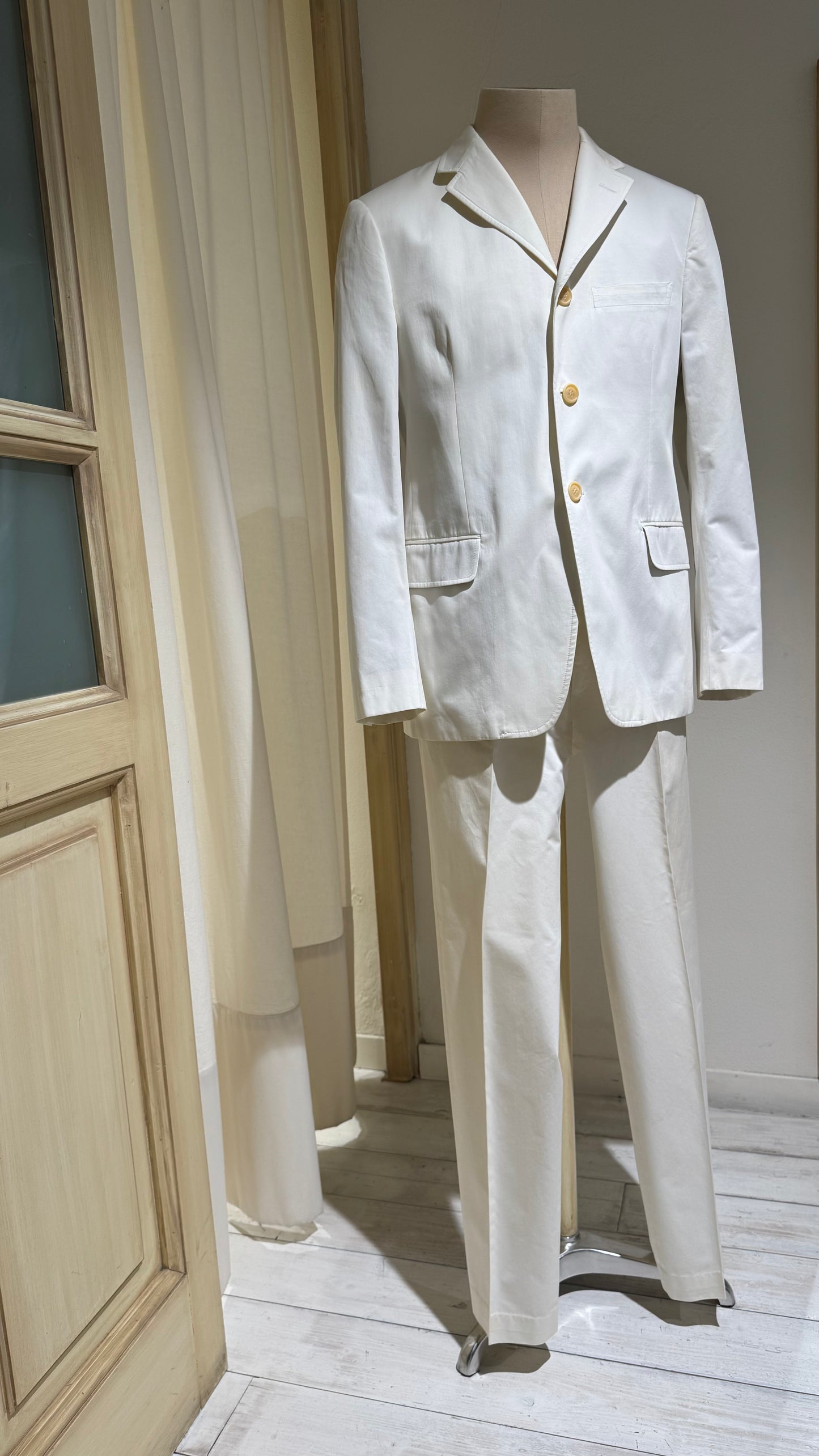 M - Suit - PS PAUL SMITH - Year 2001 -  White