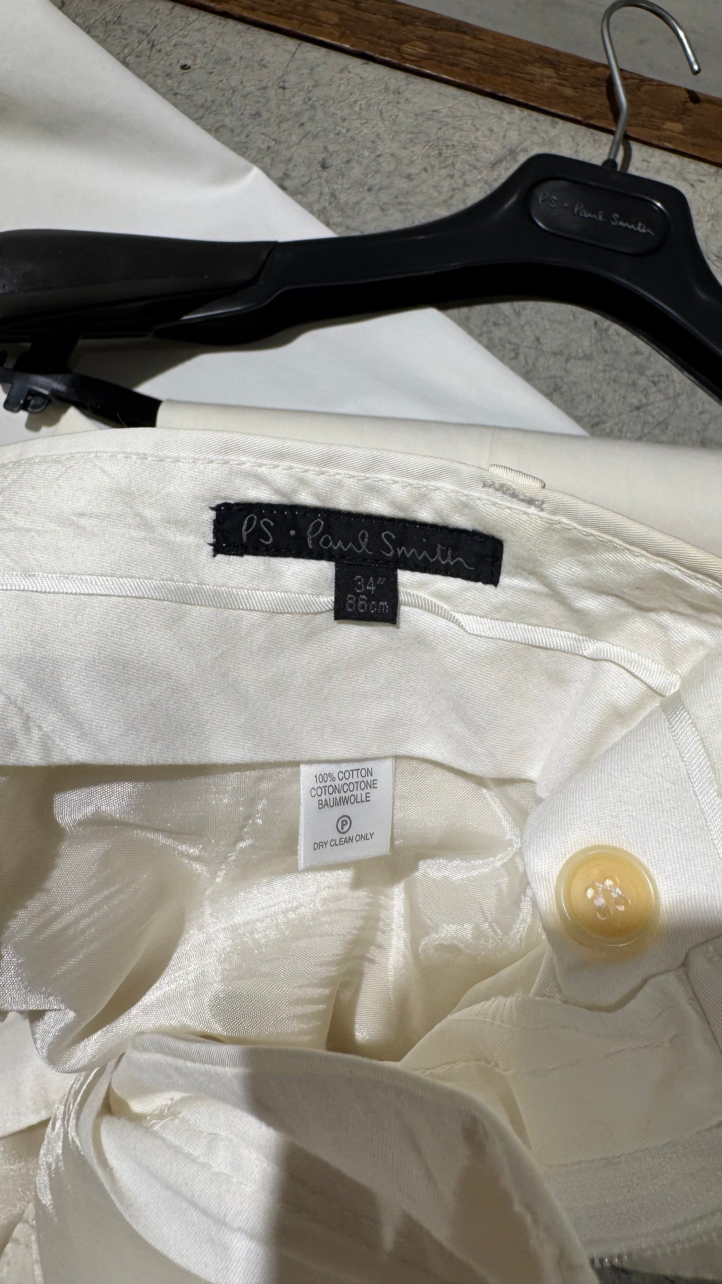 M - Suit - PS PAUL SMITH - Year 2001 -  White