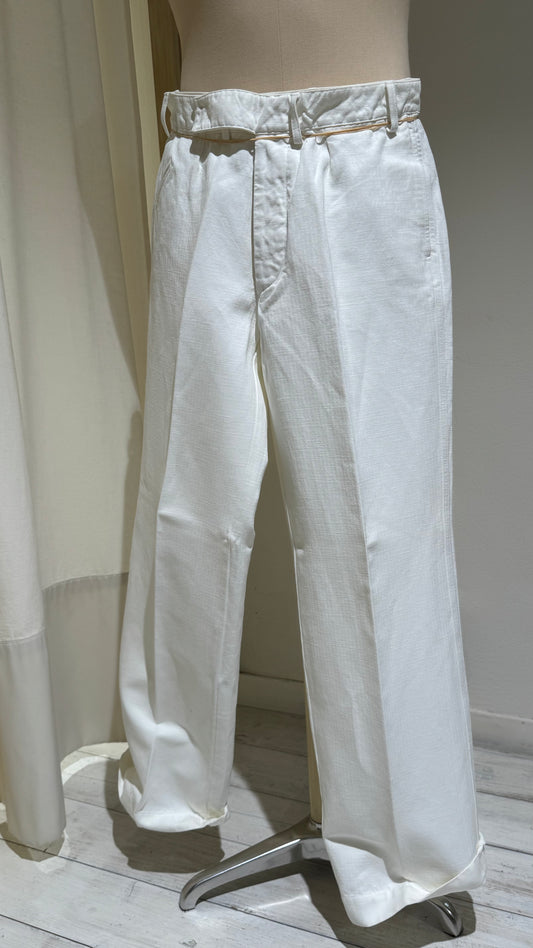 M - Pant - MAISON MARGIELA 10 - Year 1999 -White