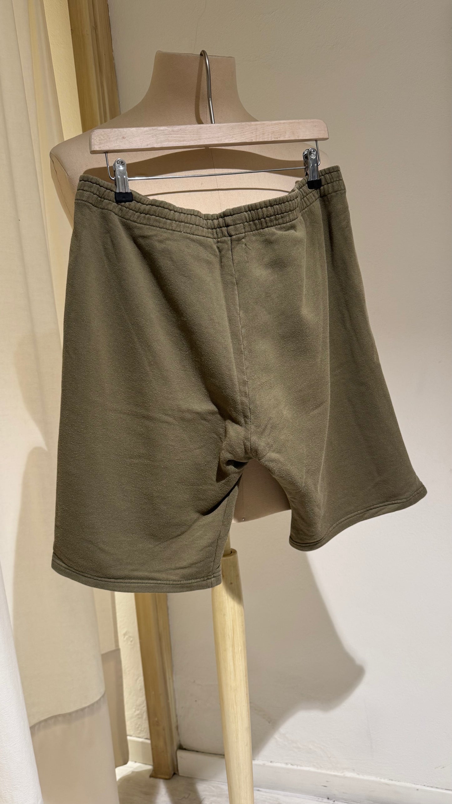 M - Sweat Bermuda short - HELMUT LANG - Year 2000 - Military Green