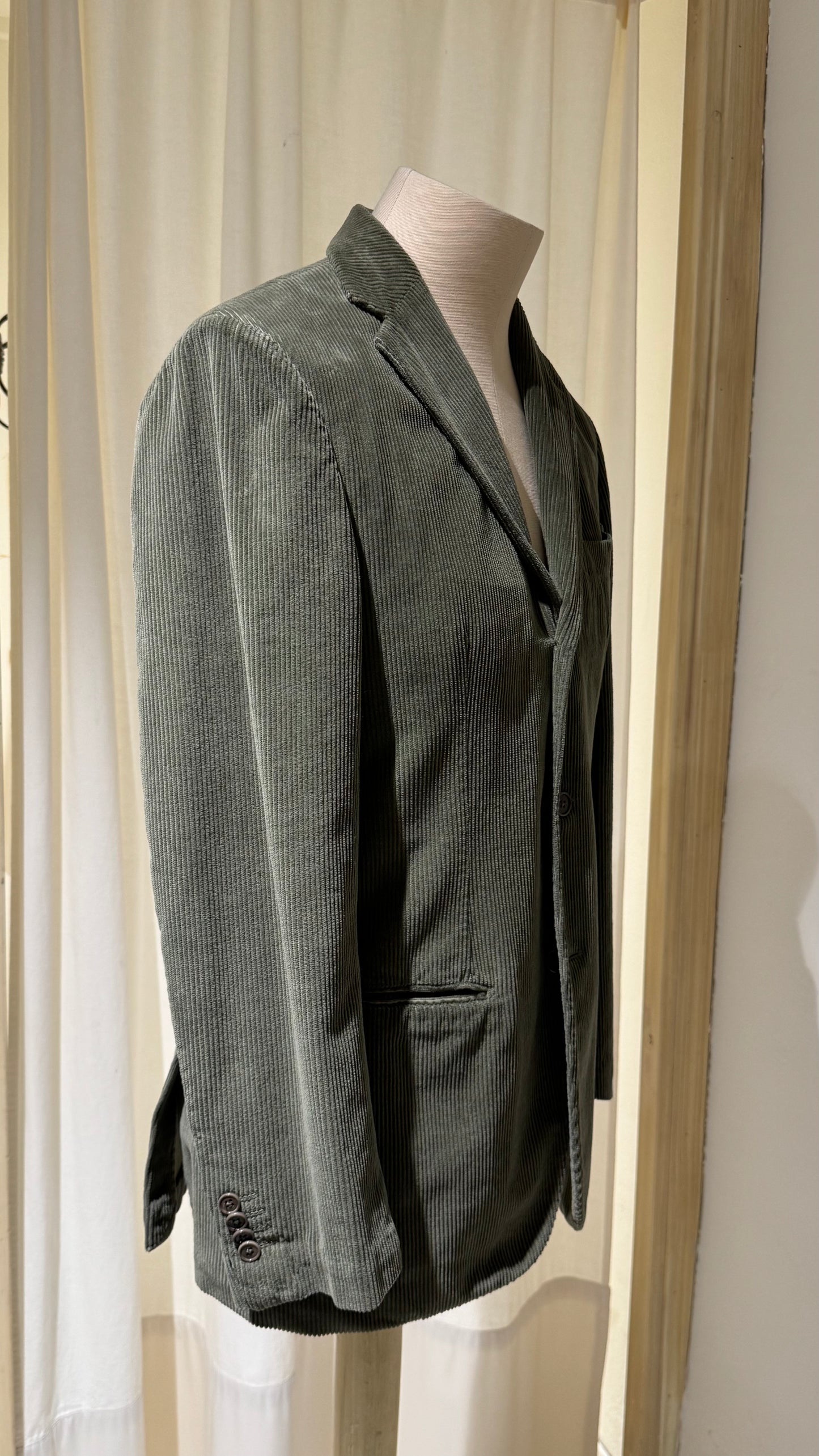 M - Blazer Corduroy - PIOMBO - Year 2004/5 - Dusty Green