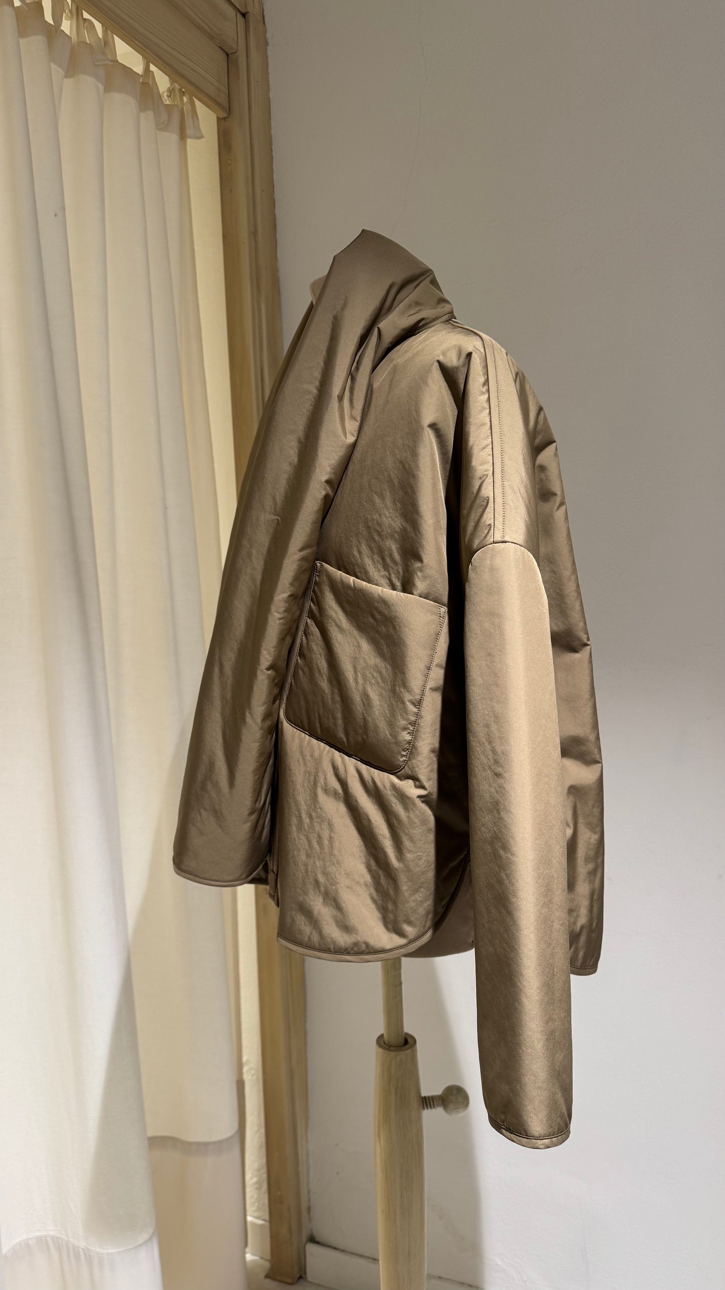 W - Filled Kimono Jacket - FORTE FORTE - Honey