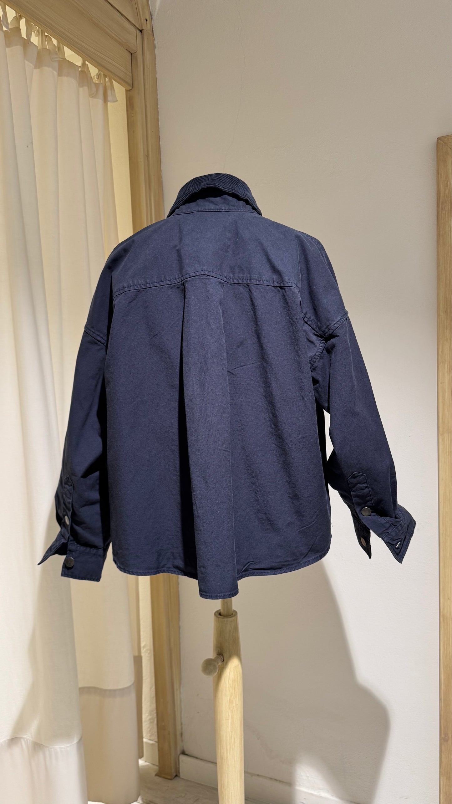 W - Relaxed Overshirt - BELLEROSE - Navy
