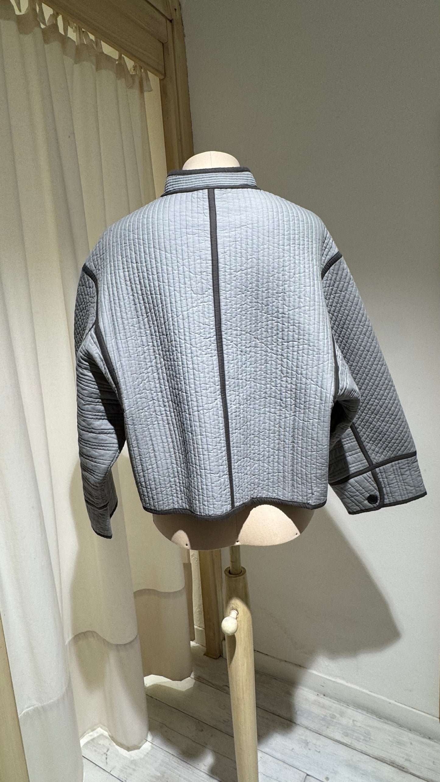 W - Jacket Short Patchouli - SOEUR - Green Water