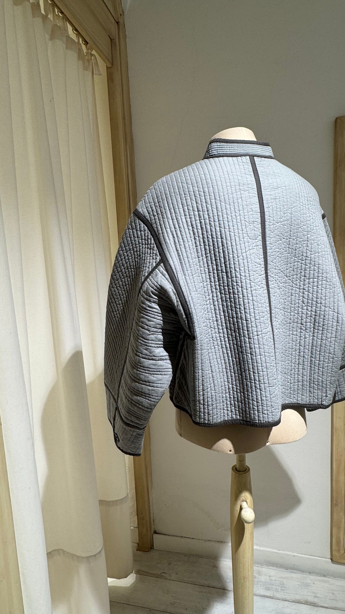 W - Jacket Short Patchouli - SOEUR - Green Water