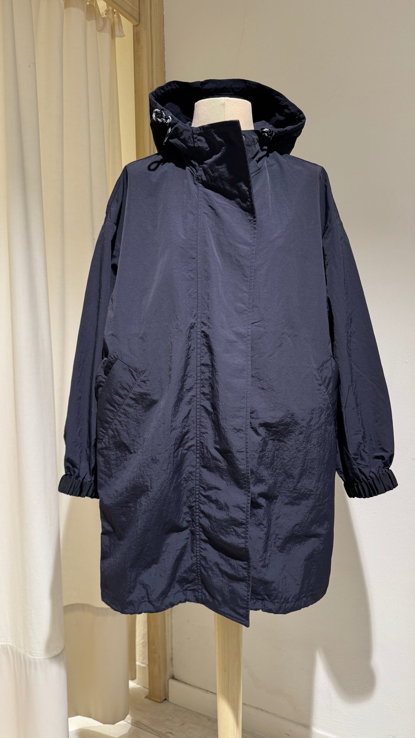 W - Hooded Coat Henny - BELLEROSE - Navy