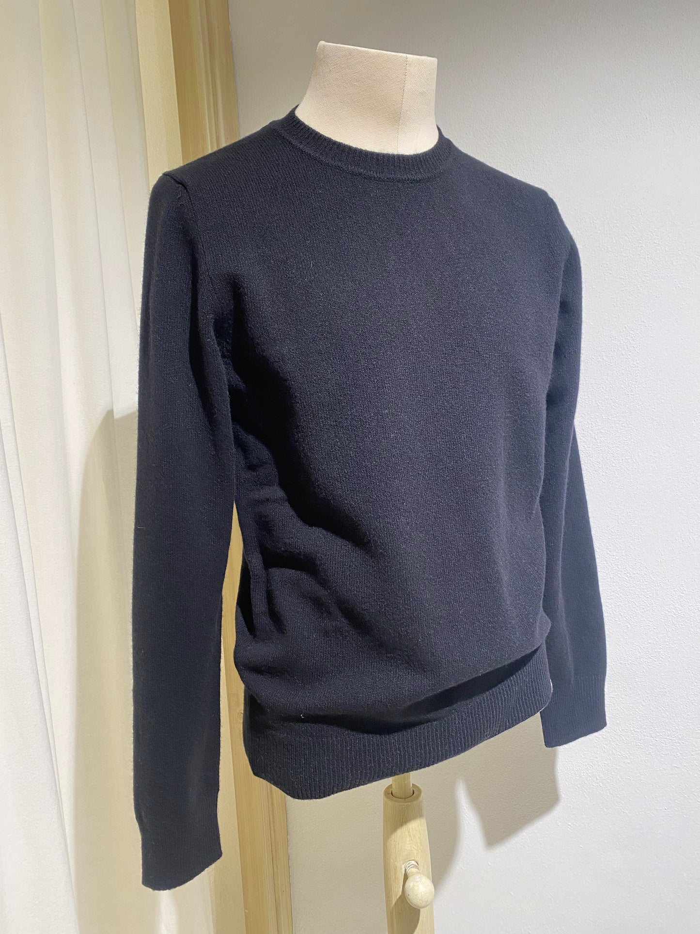 M SIGFRED MERINO LAMBSWOOL SWEATER - NORSE PROJECTS - BLACK