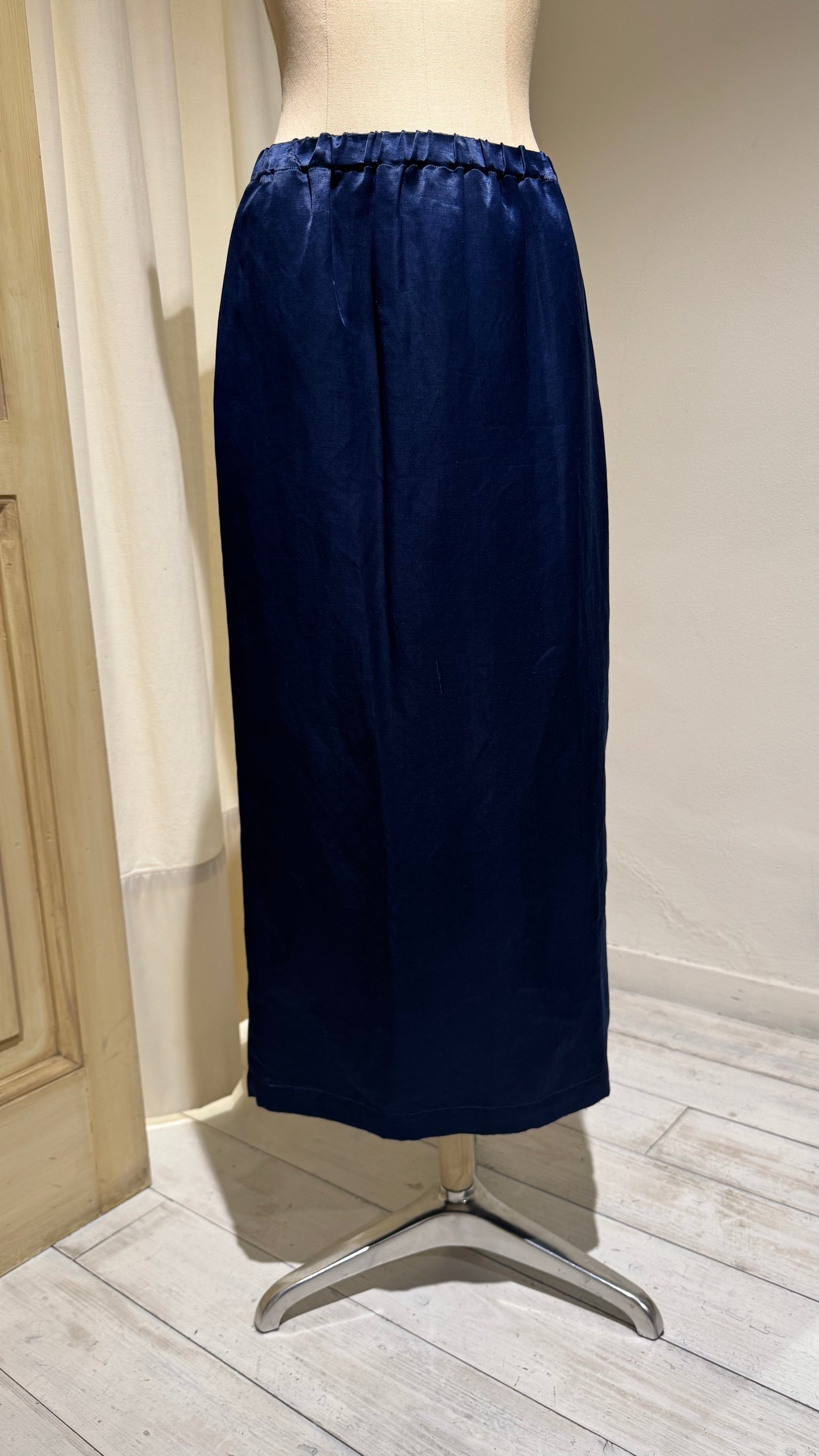 W - Combined Blazer + Skirt - COMME DES GARCONS - Year 1995 - Indigo Blu