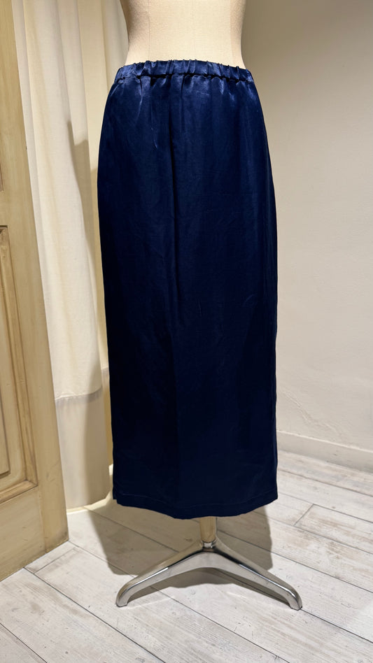 W - Combined Blazer + Skirt - COMME DES GARCONS - Year 1995 - Indigo Blu