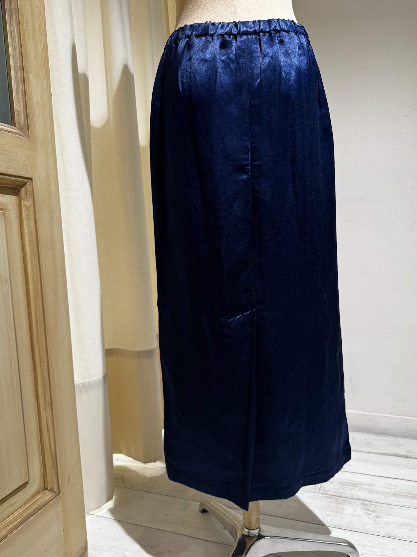 W - Combined Blazer + Skirt - COMME DES GARCONS - Year 1995 - Indigo Blu