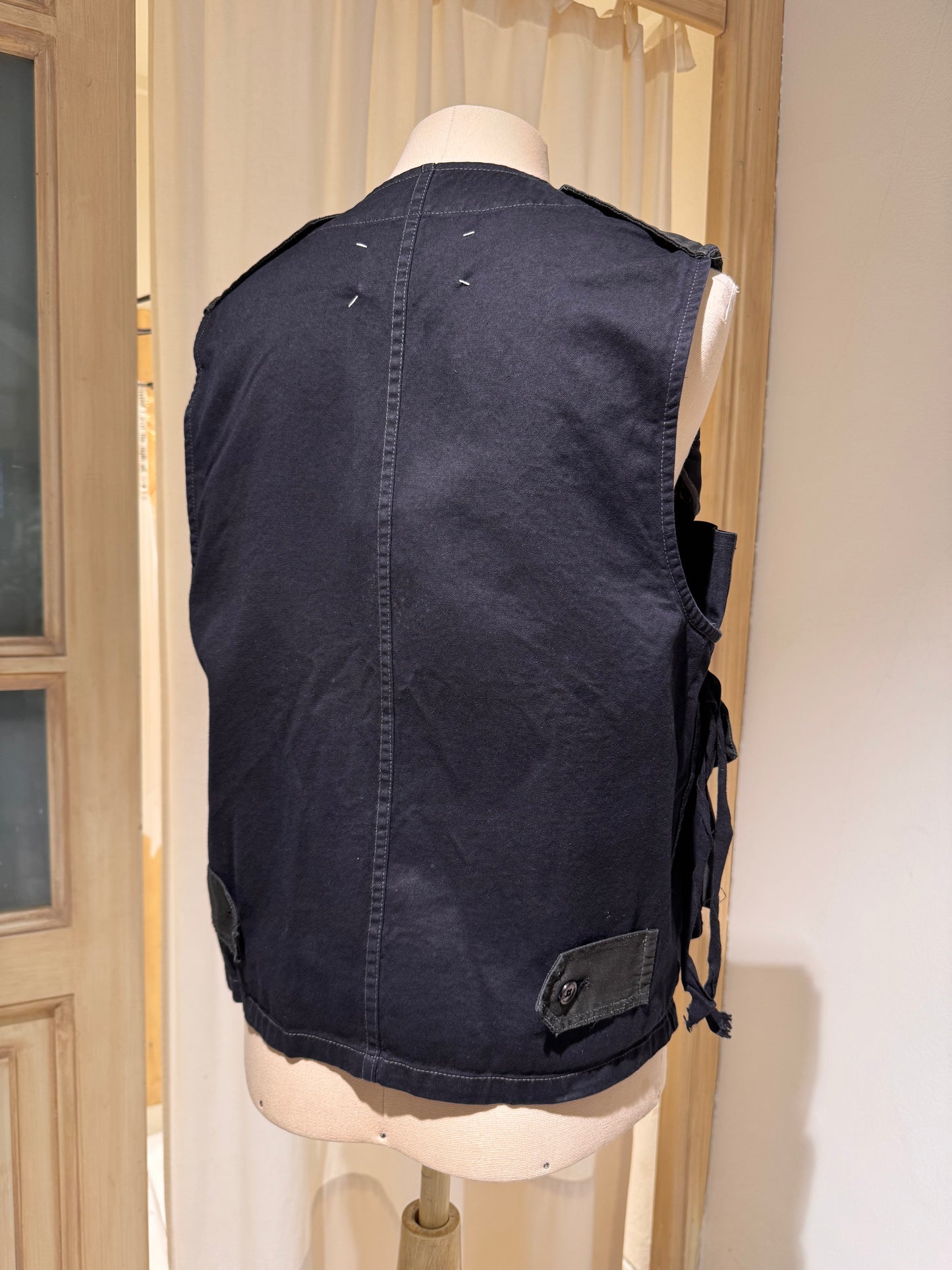 M - Gilet - MAISON MARGIELA MEN (0) (10) ARTISANAL Collection S/S 2001- Black