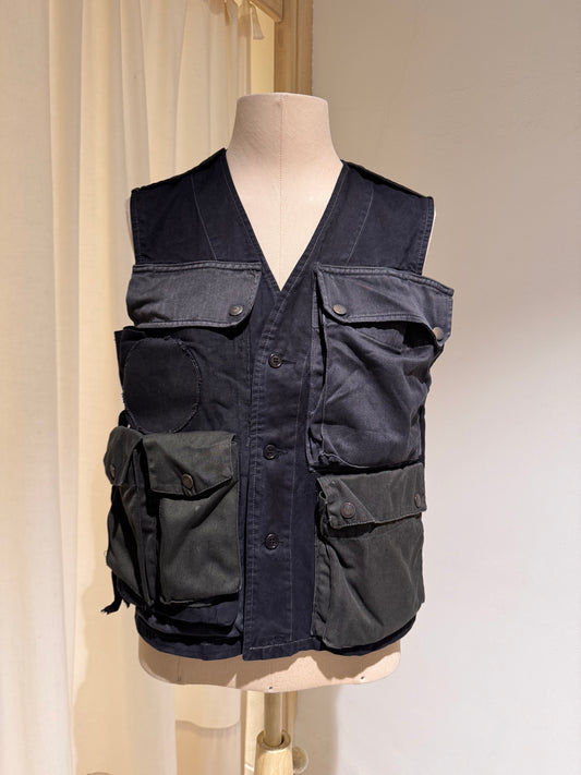 M - Gilet - MAISON MARGIELA MEN (0) (10) ARTISANAL Collection S/S 2001- Black