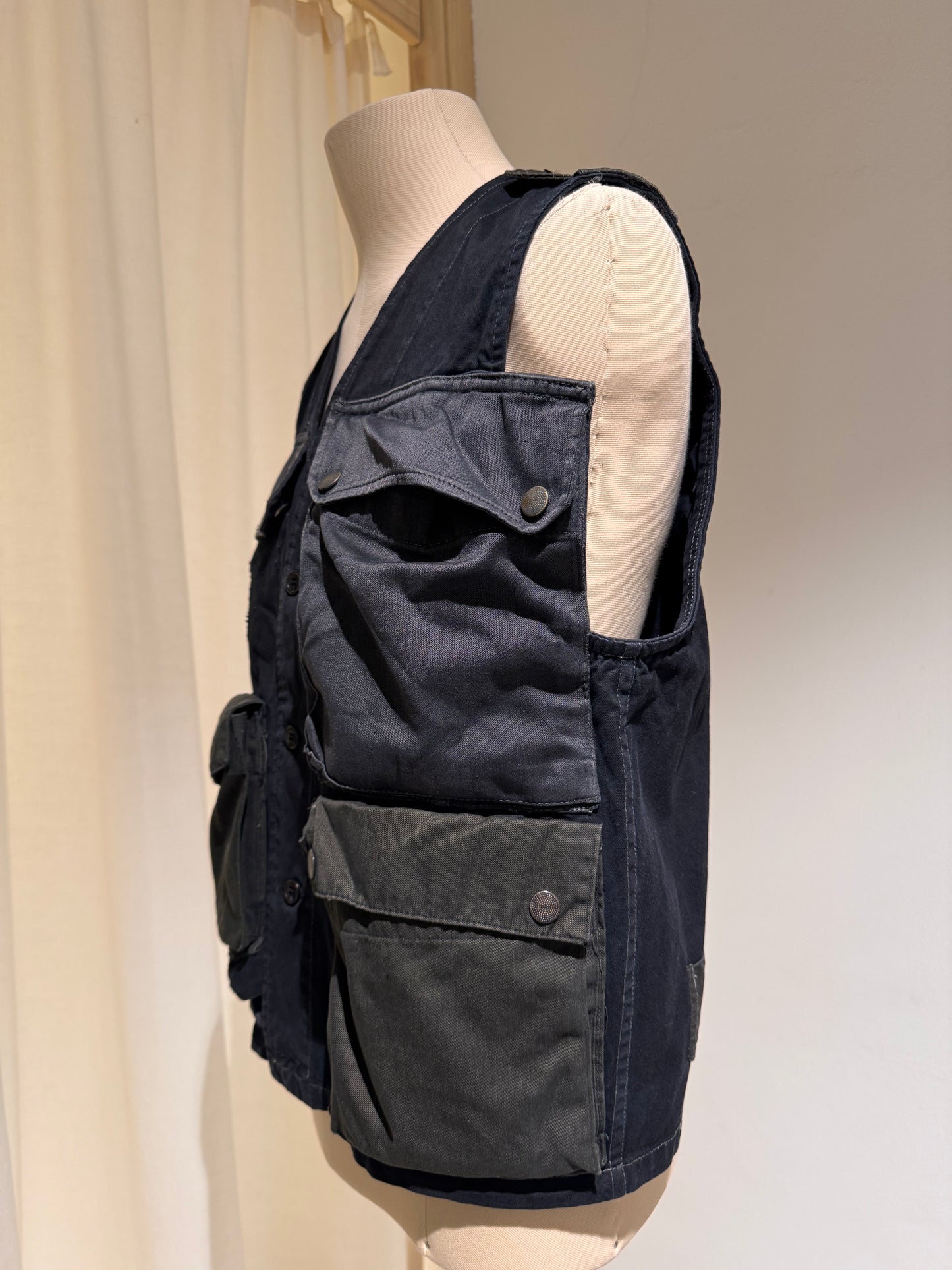 M - Gilet - MAISON MARGIELA MEN (0) (10) ARTISANAL Collection S/S 2001- Black