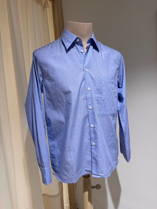 M - Shirt Square Shirt - UNIVERSAL WORKS - Sky