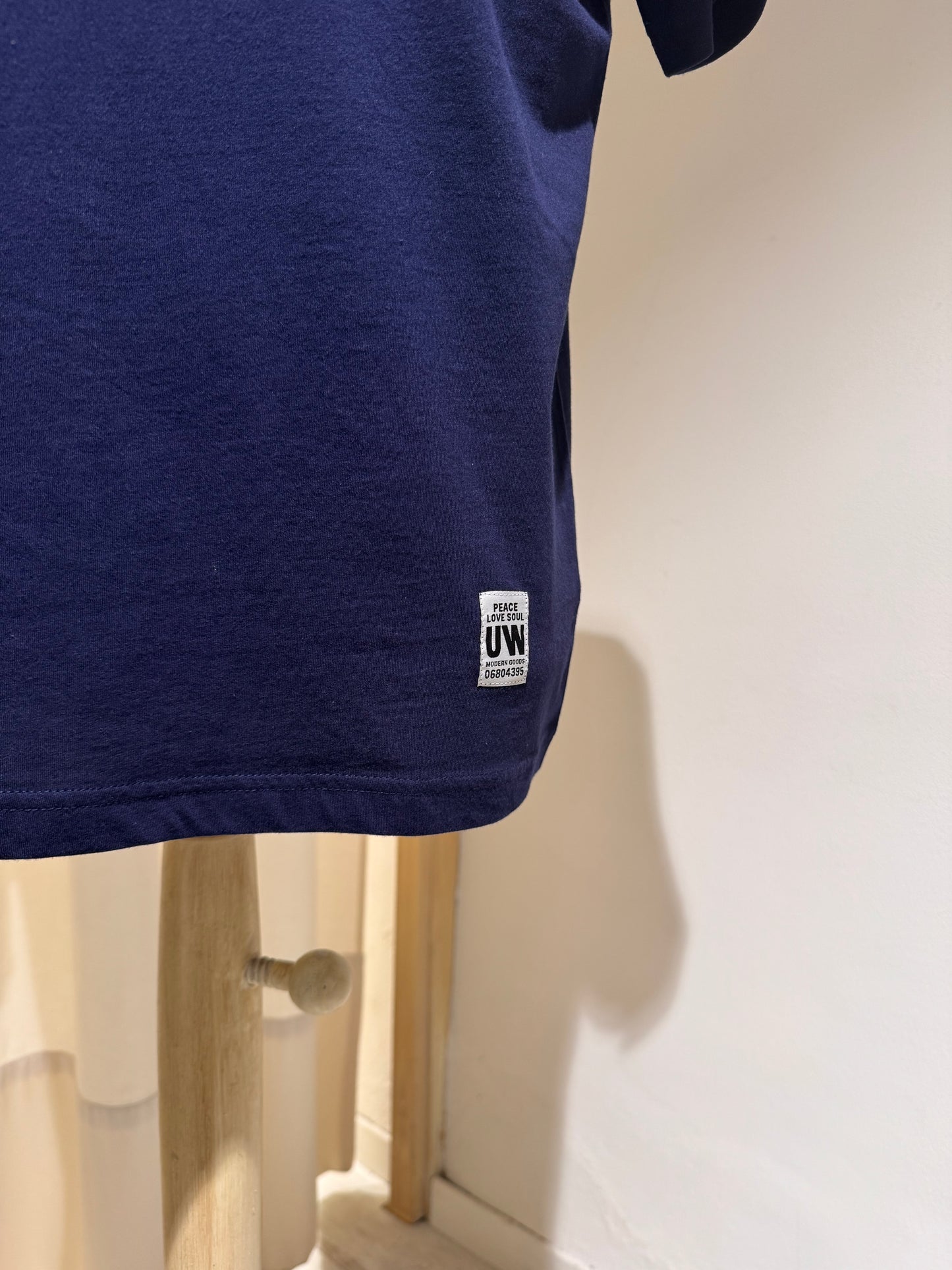 M - T-Shirt Single Jersey - UNIVERSAL WORKS - Blue