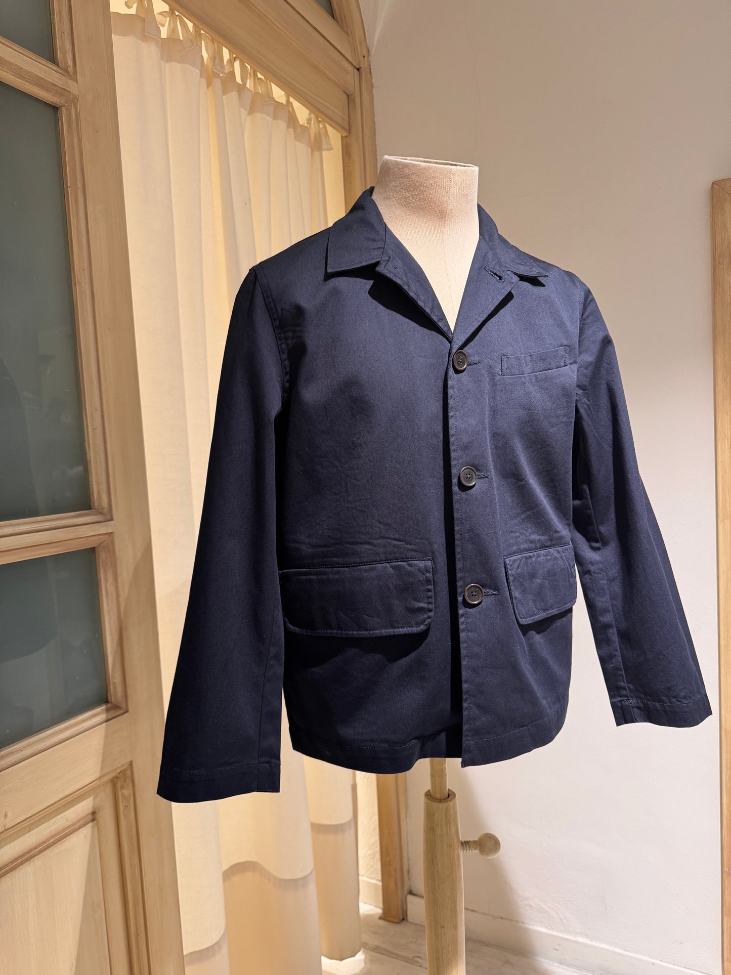 M - Twill Franck Jacket - UNIVERSAL WORKS - Navy