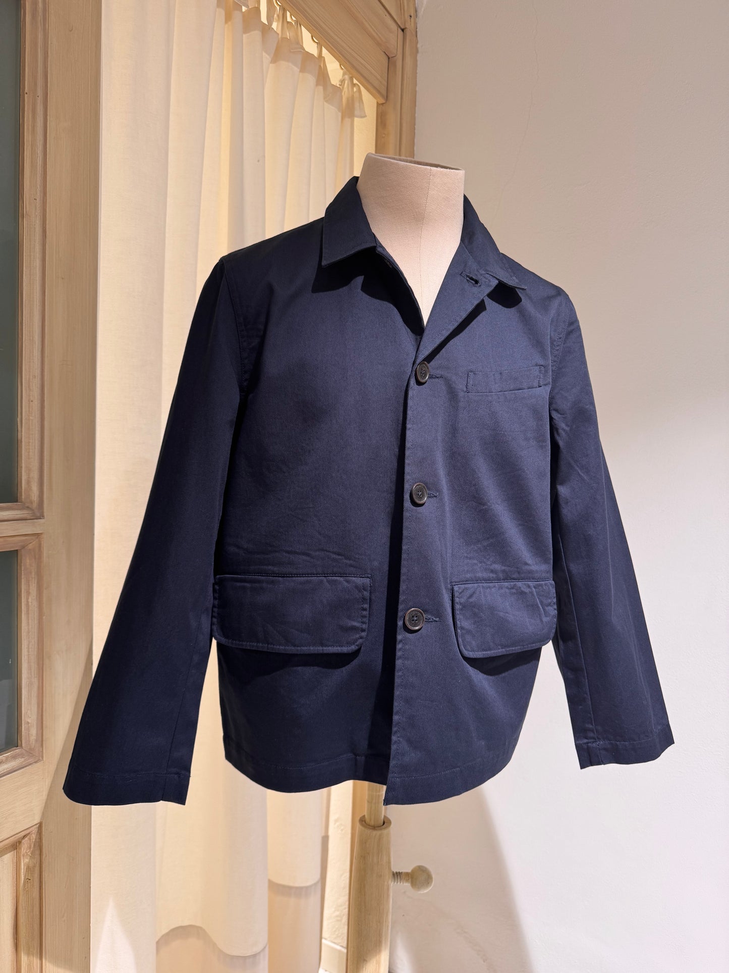 M - Twill Franck Jacket - UNIVERSAL WORKS - Navy