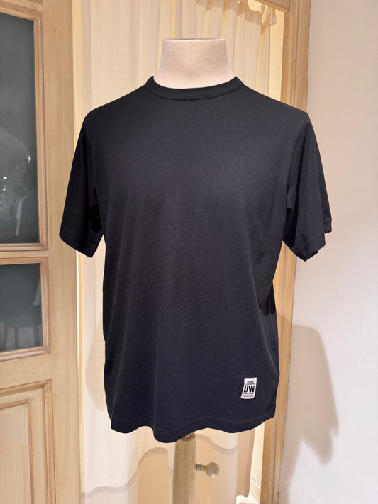 M - T-Shirt Single Jersey - UNIVERSAL WORKS - Black