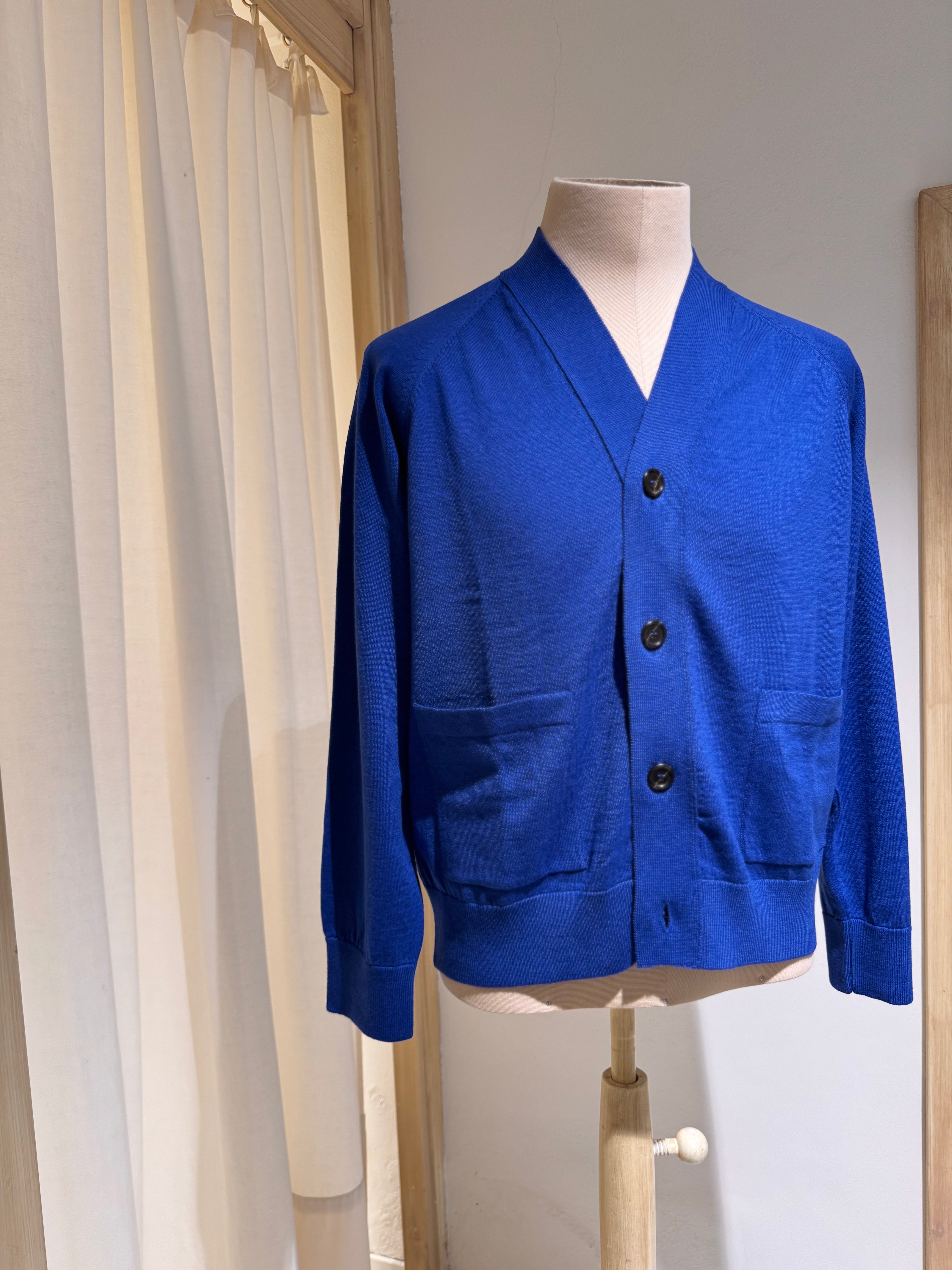WOOLCOT BIO LOOSE CARDIGAN - UNIVERSAL WORKS
