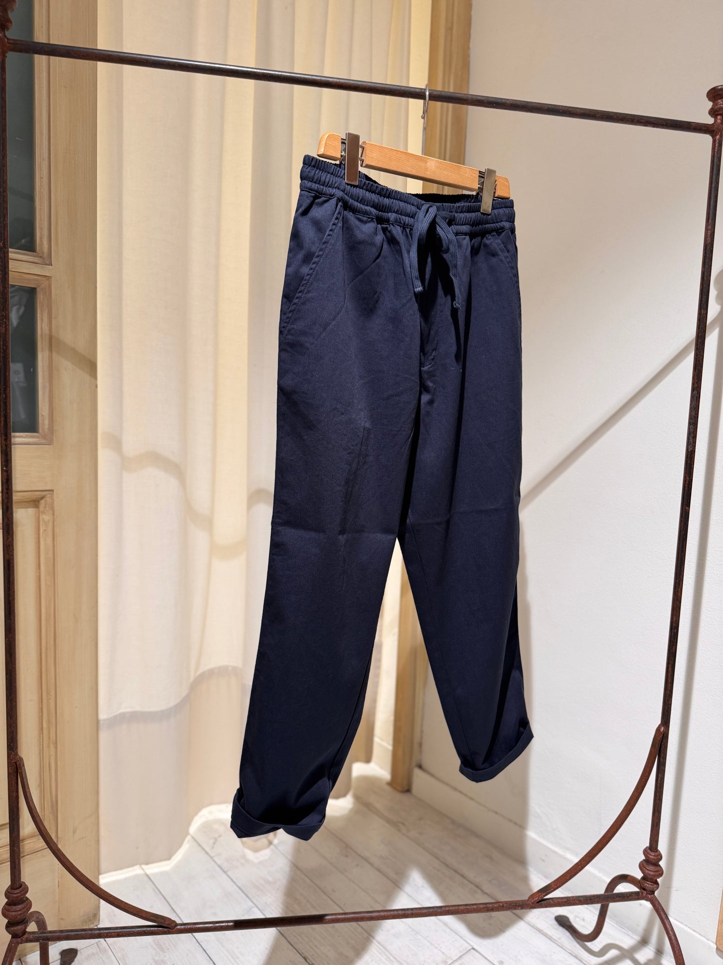 M - Trouser Twill Hi Water - UNIVERSAL WORKS - Navy
