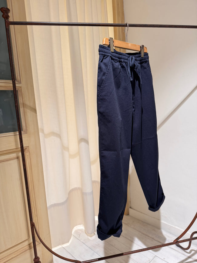 HIGH WATER TWILL TROUSERS - UNIVERSAL WORKS