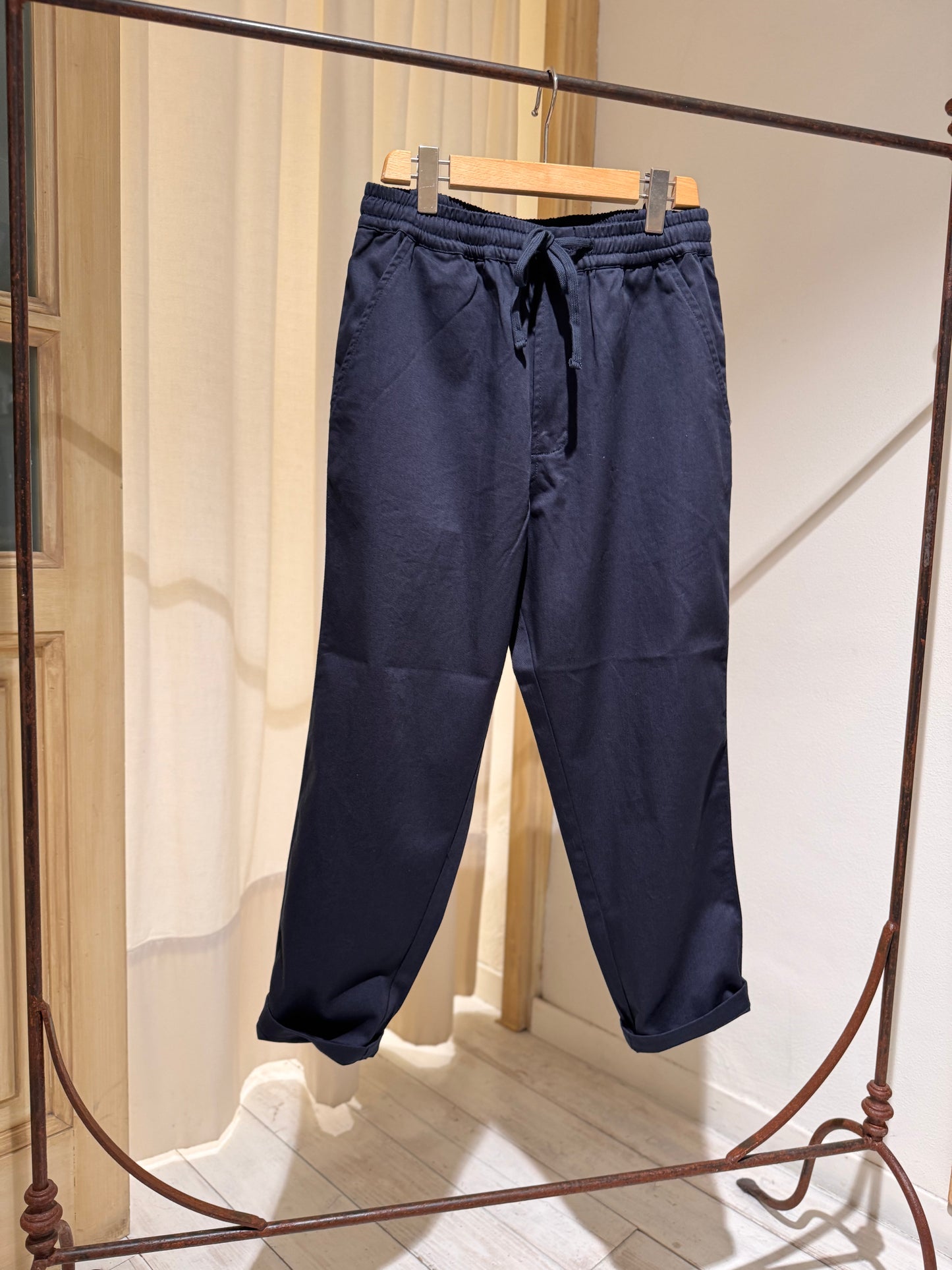 M - Trouser Twill Hi Water - UNIVERSAL WORKS - Navy